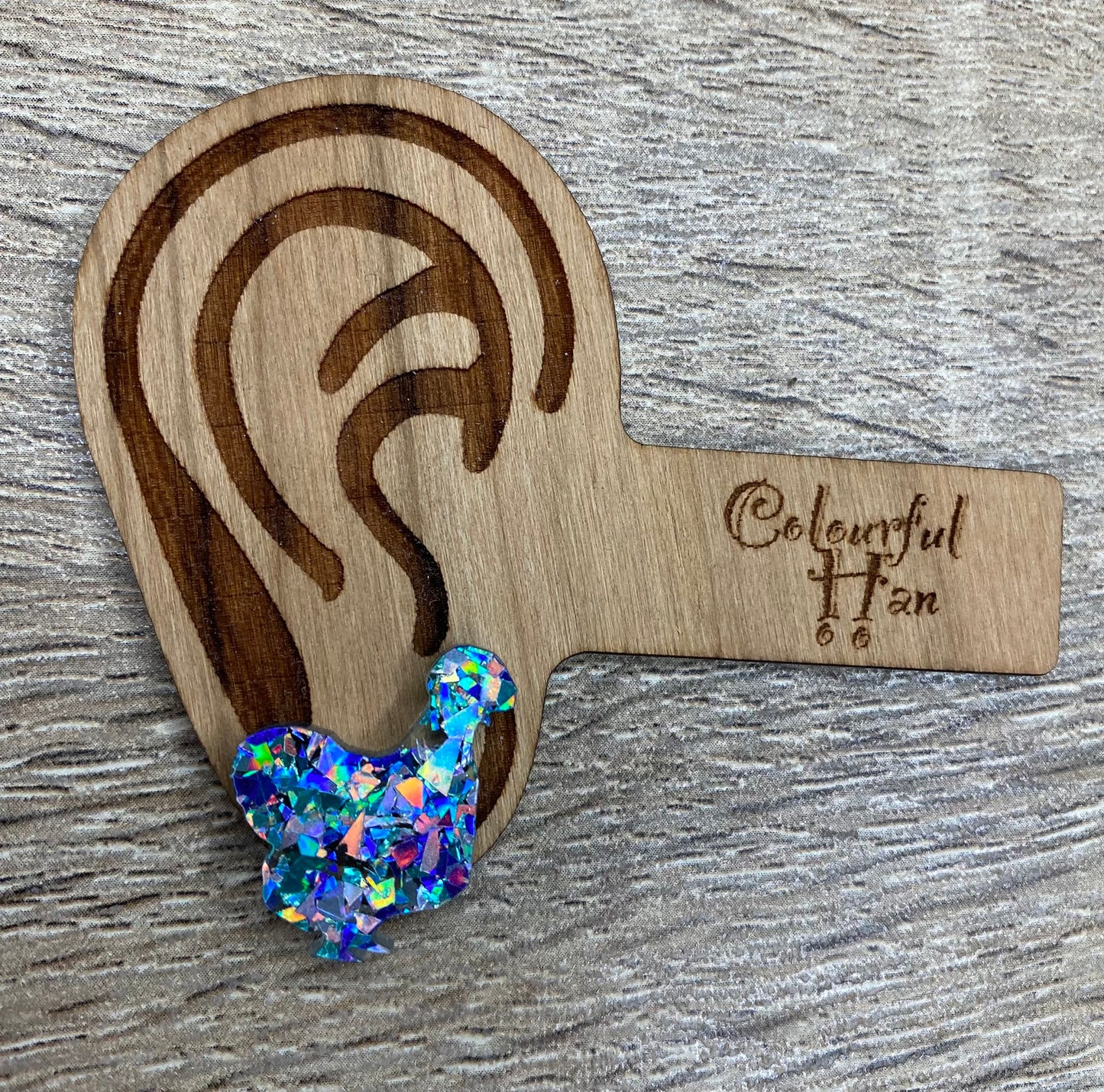 Large Silkie Earrings