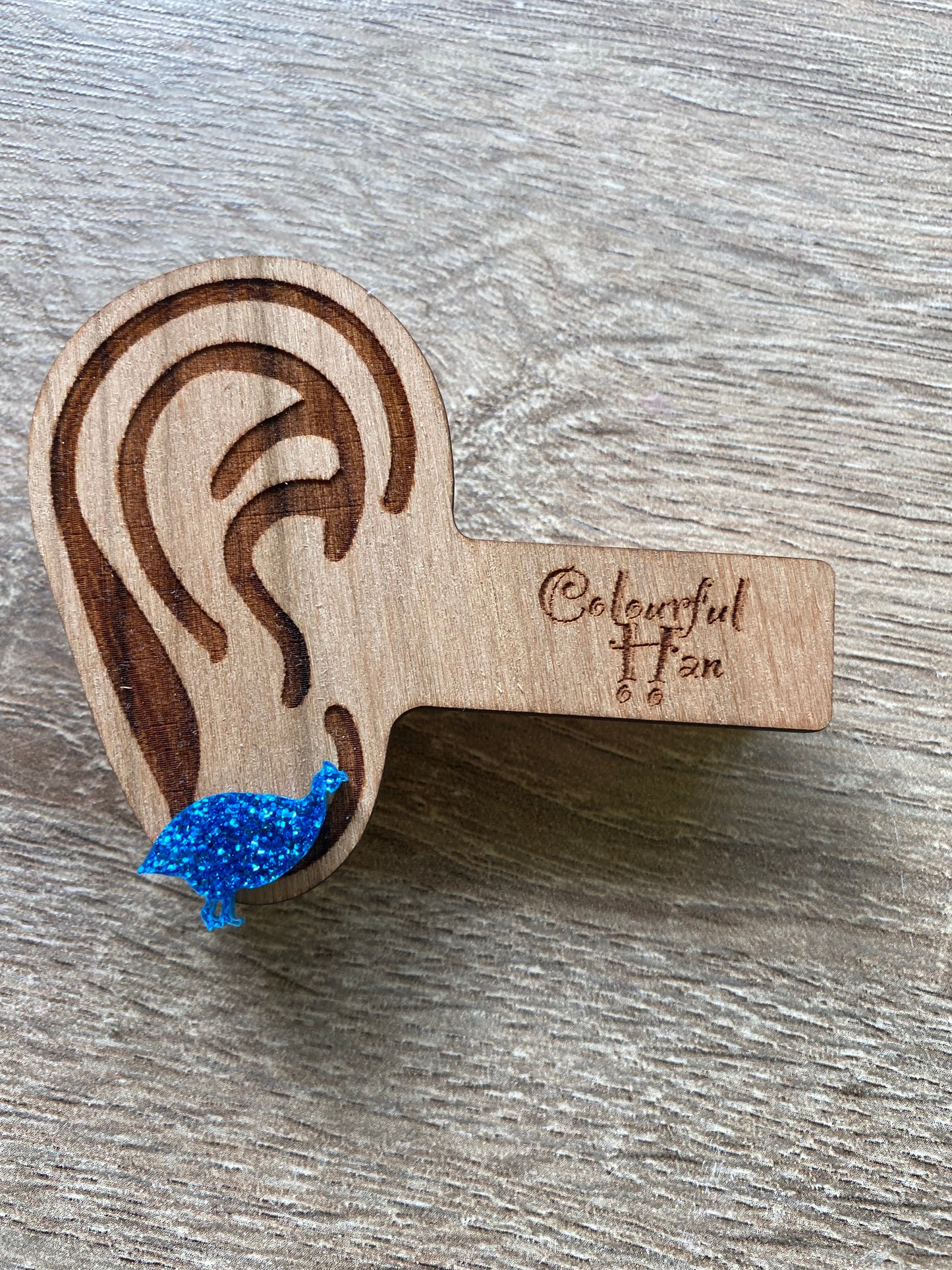 Medium Guinea Fowl Studs