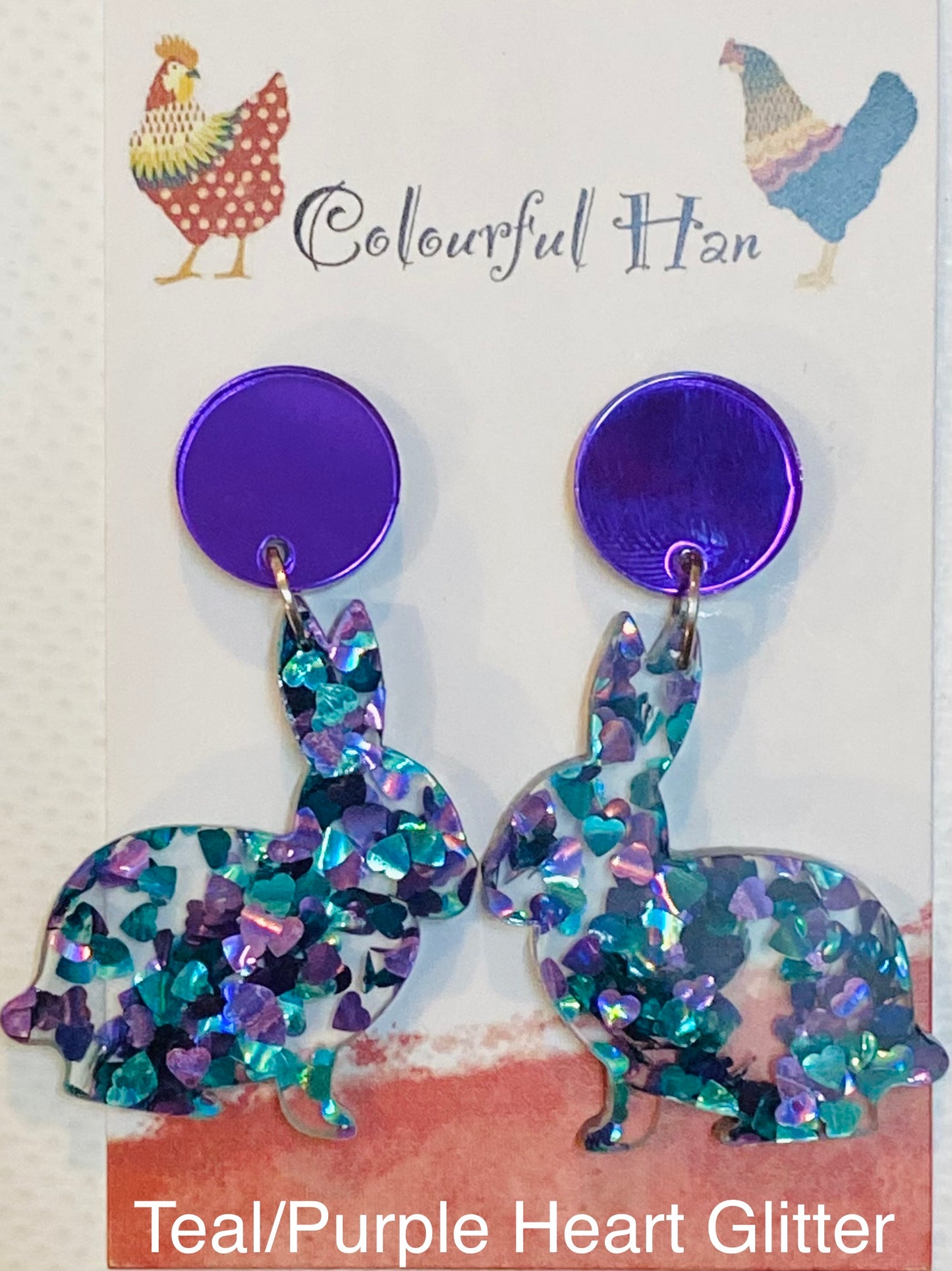 Large Rabbit Earrings