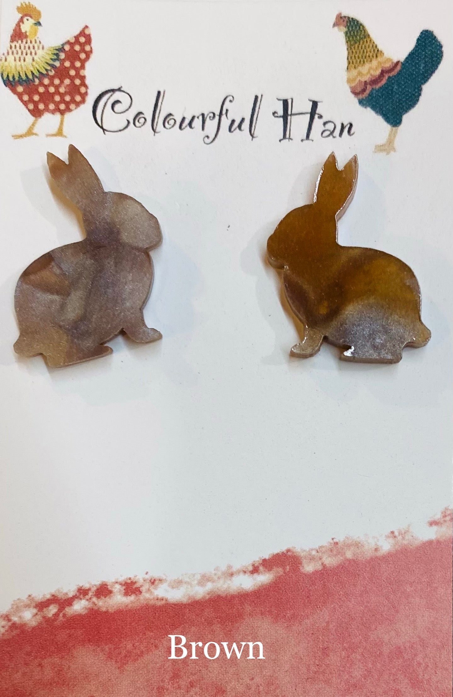 Medium Rabbit Studs