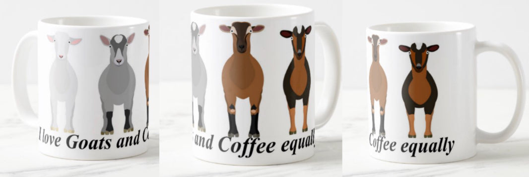 I love goats and coffee equally