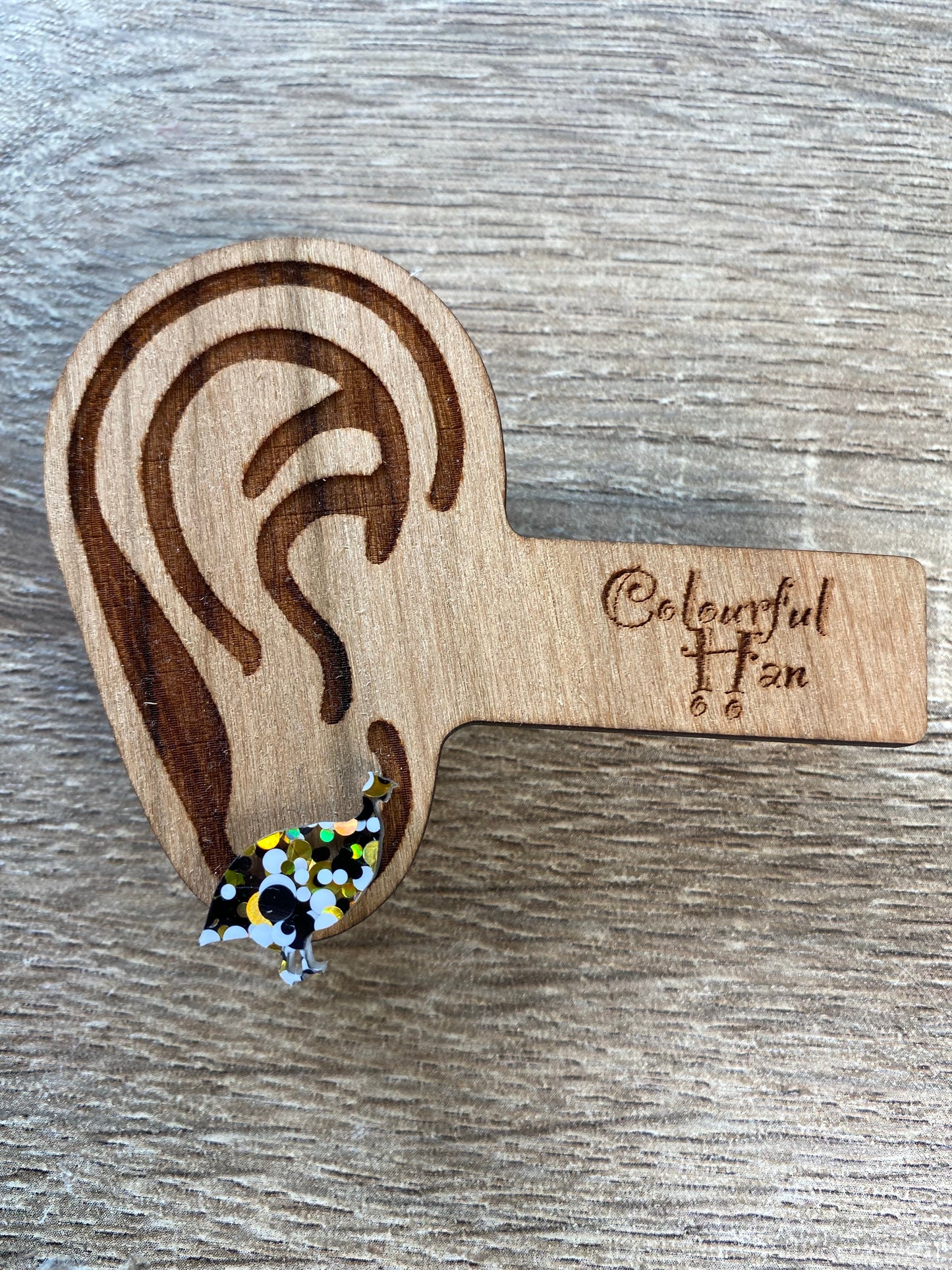 Medium Guinea Fowl Studs