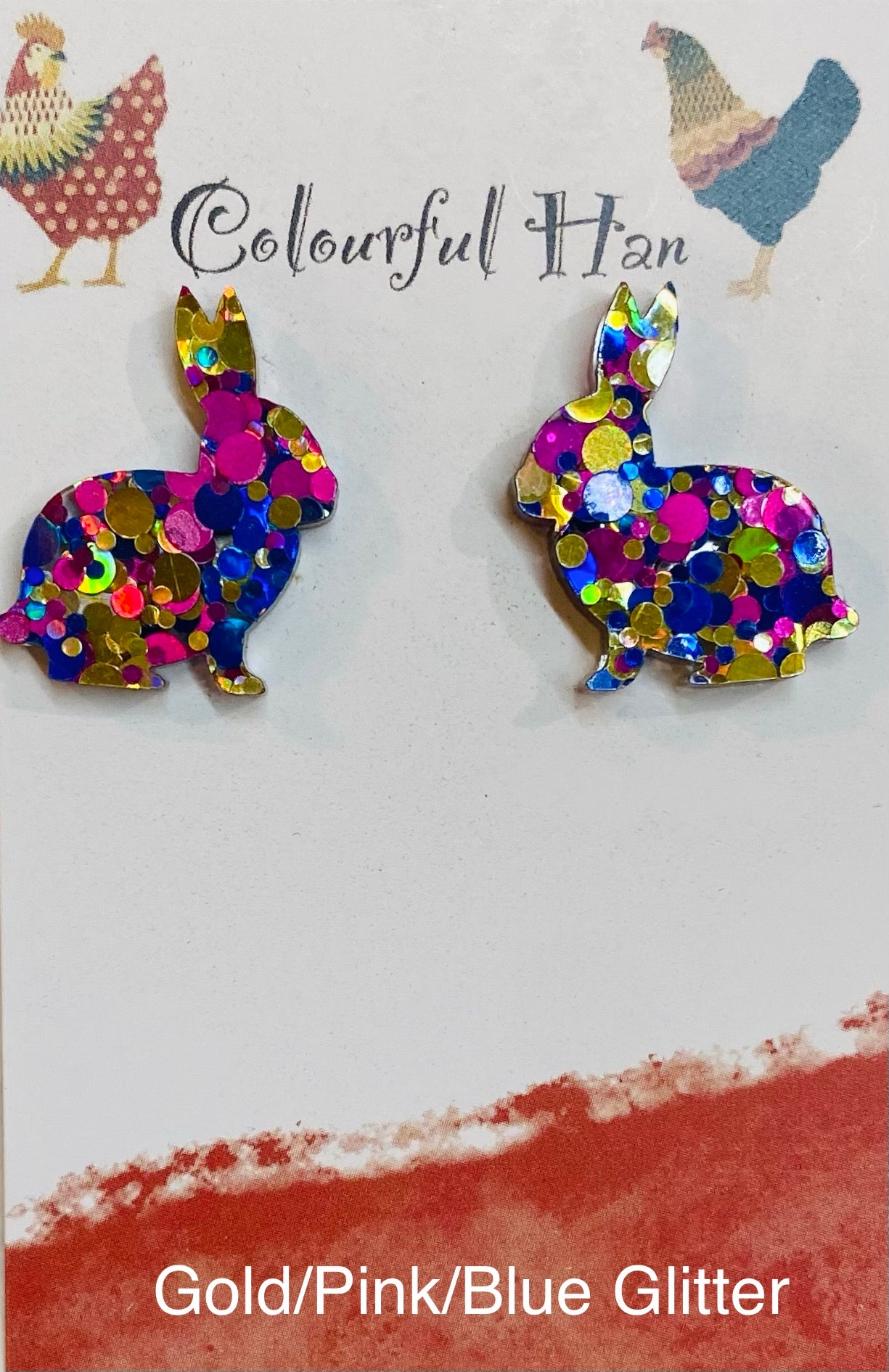 Medium Rabbit Studs