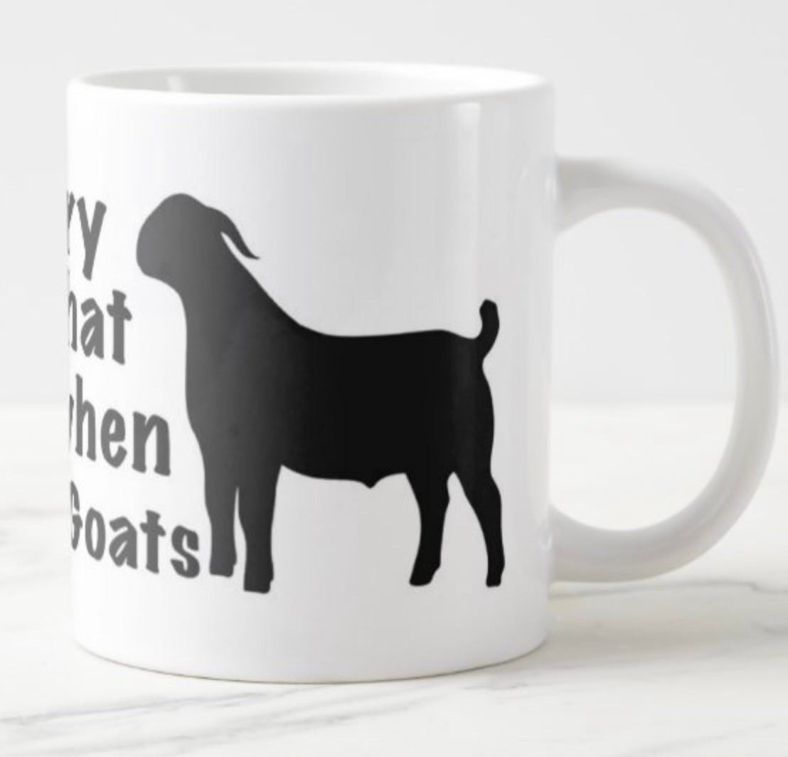Sorry for what I said when working goats