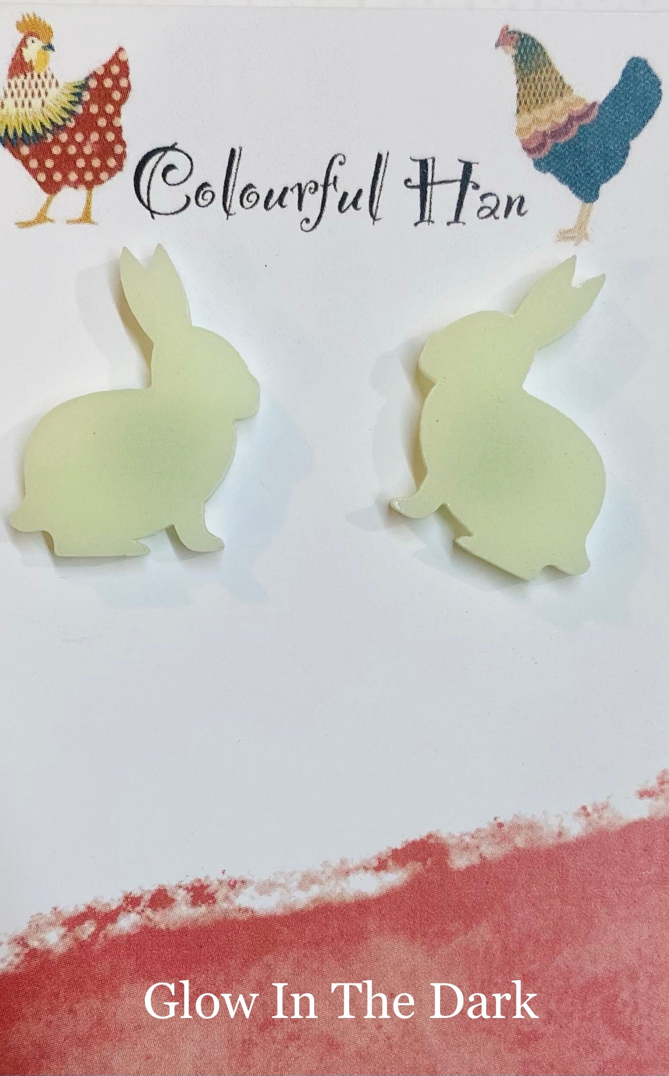 Medium Rabbit Studs