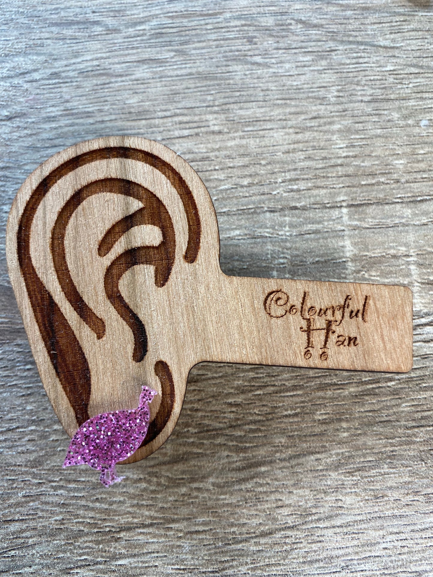 Medium Guinea Fowl Studs