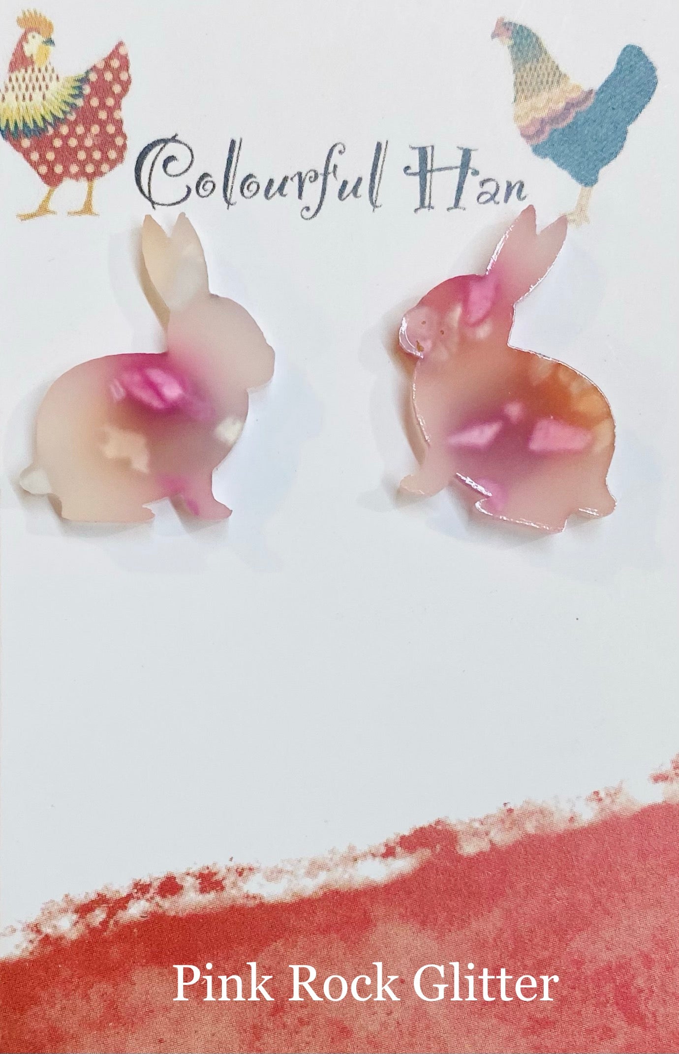 Medium Rabbit Studs