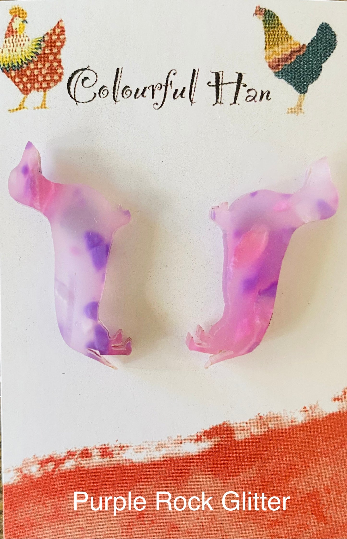 Large Dachshund Earrings