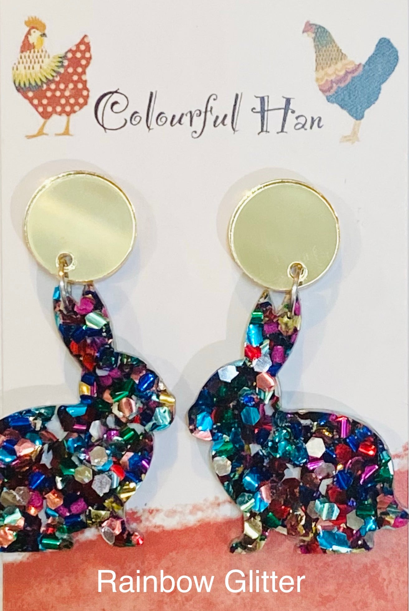 Large Rabbit Earrings