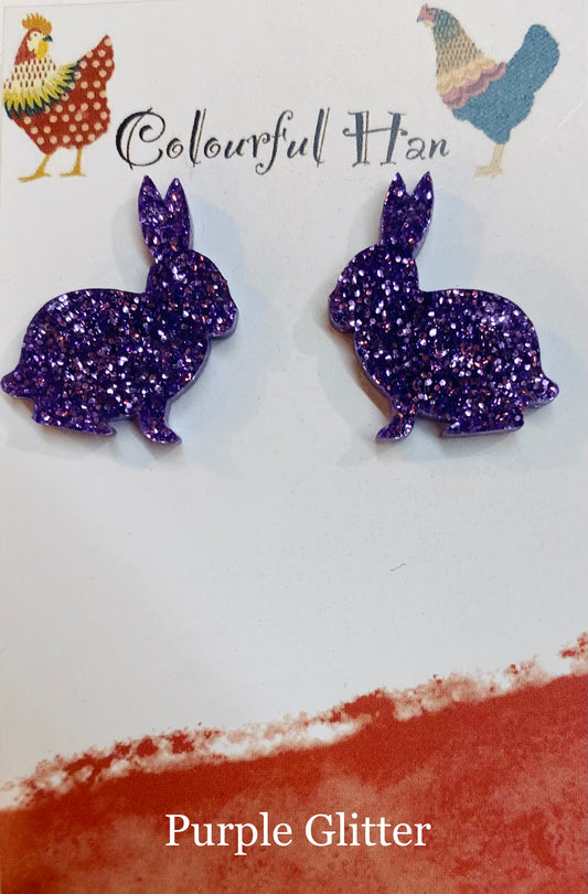 Medium Rabbit Studs