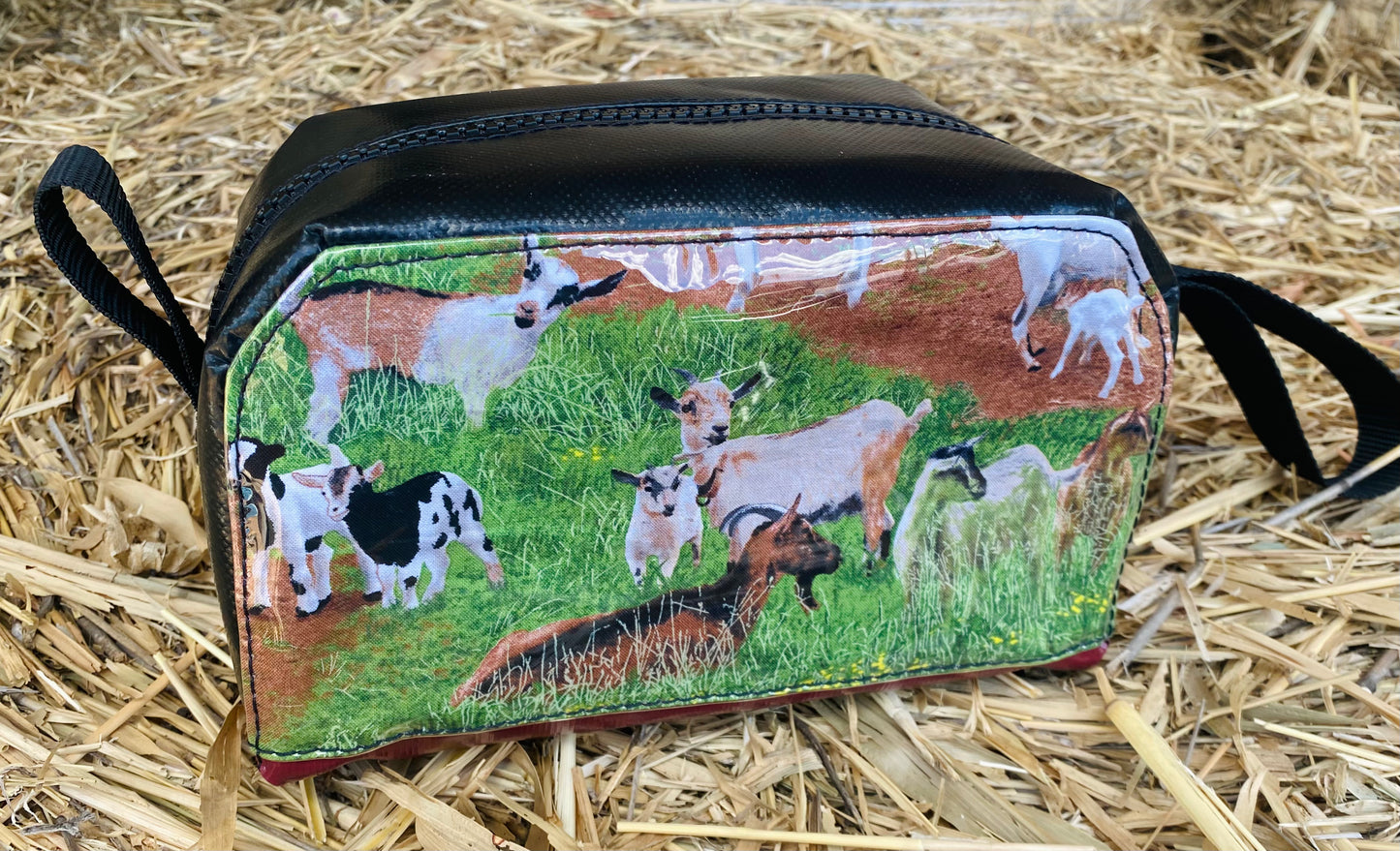 Green Field Goat Bag