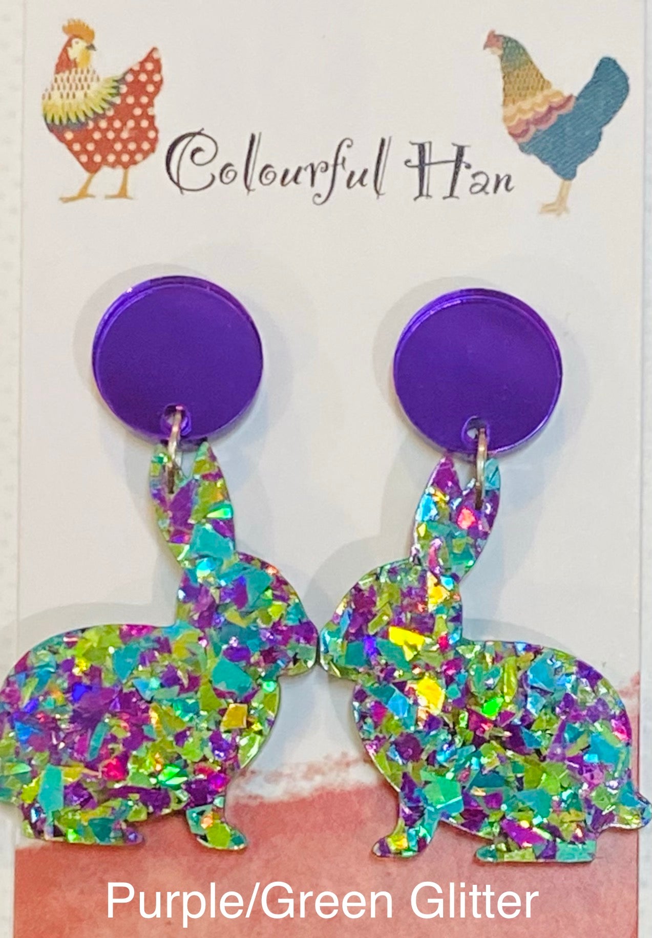 Large Rabbit Earrings