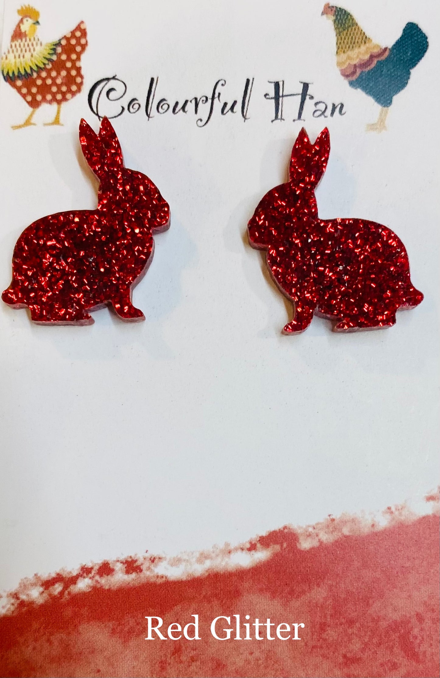 Medium Rabbit Studs