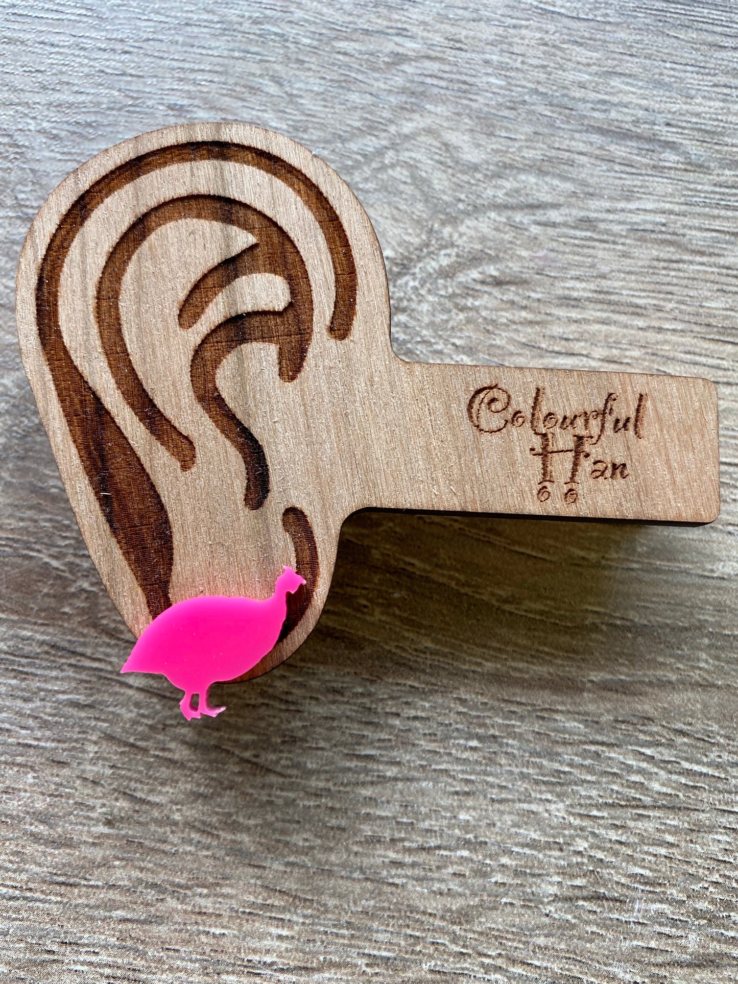Medium Guinea Fowl Studs
