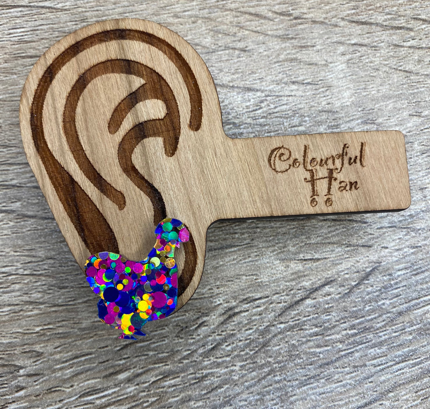 Large Silkie Earrings