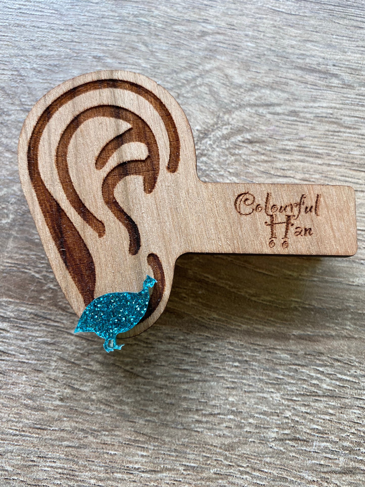 Medium Guinea Fowl Studs