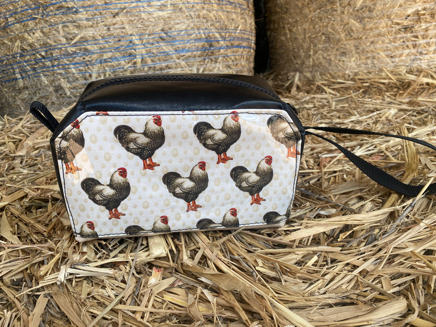 Silver Lace Chicken Bag