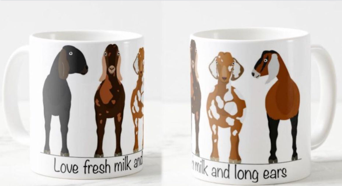 Love fresh milk and long ears Coffee Mug