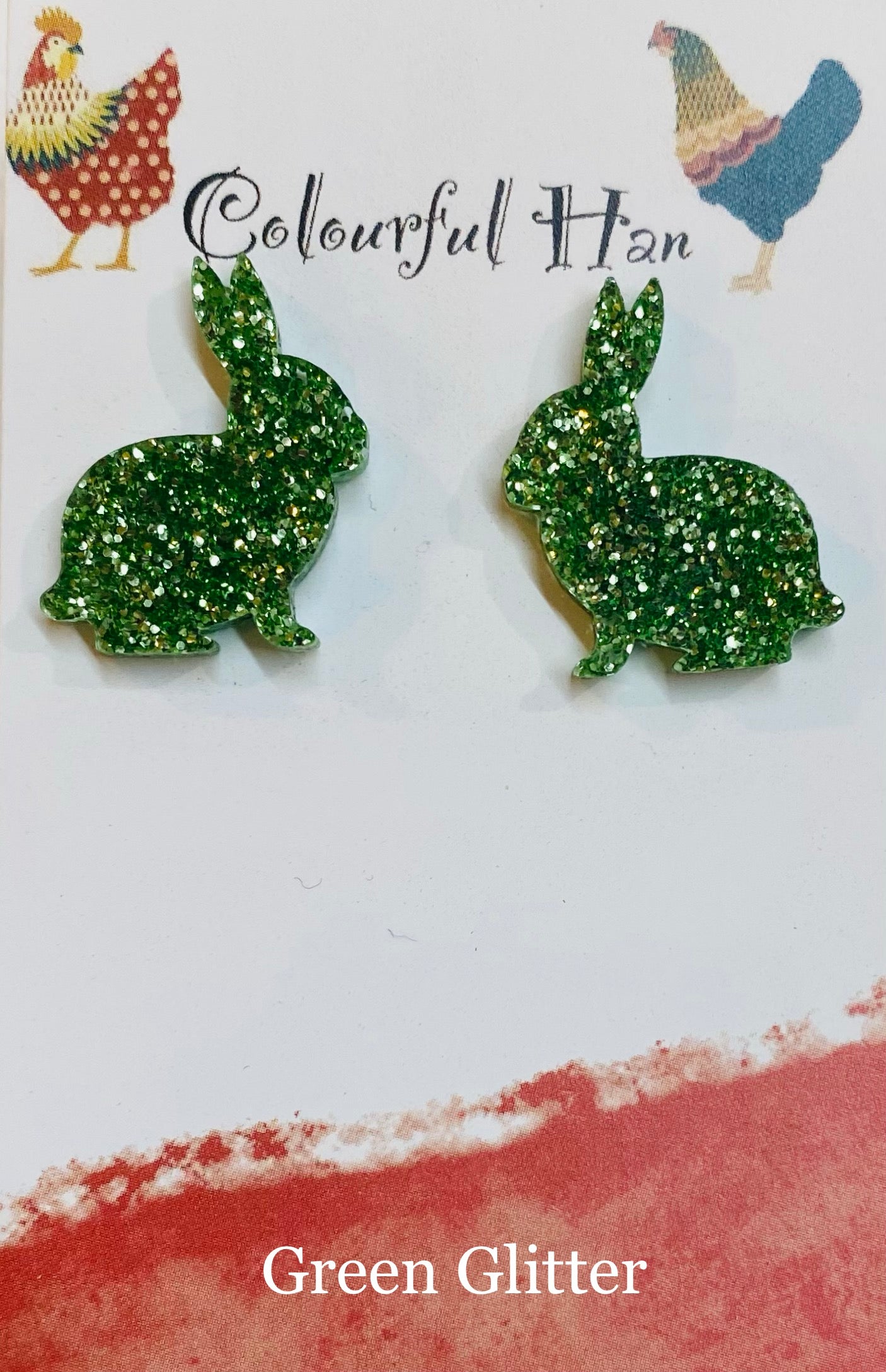 Medium Rabbit Studs