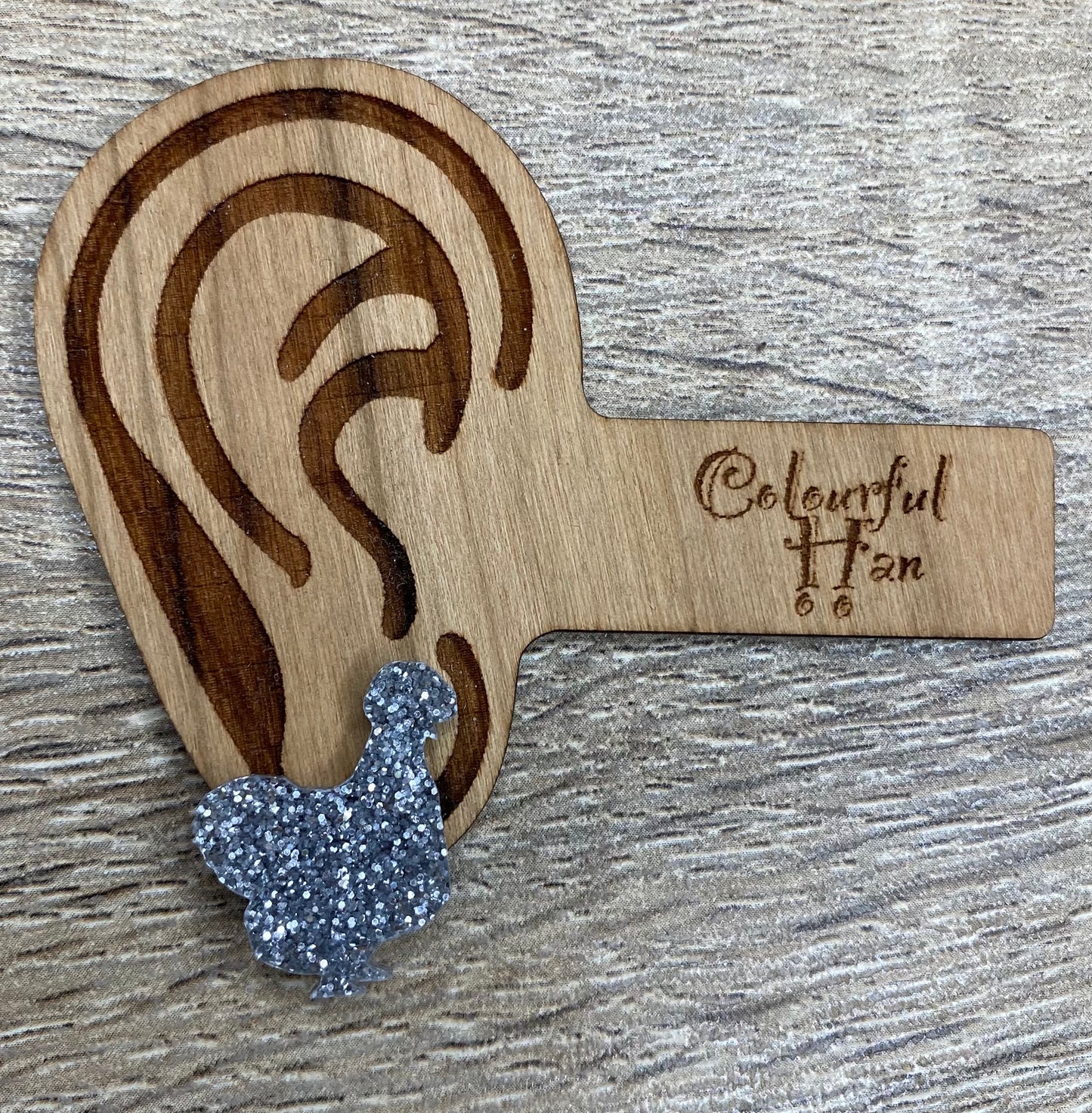 Large Silkie Earrings