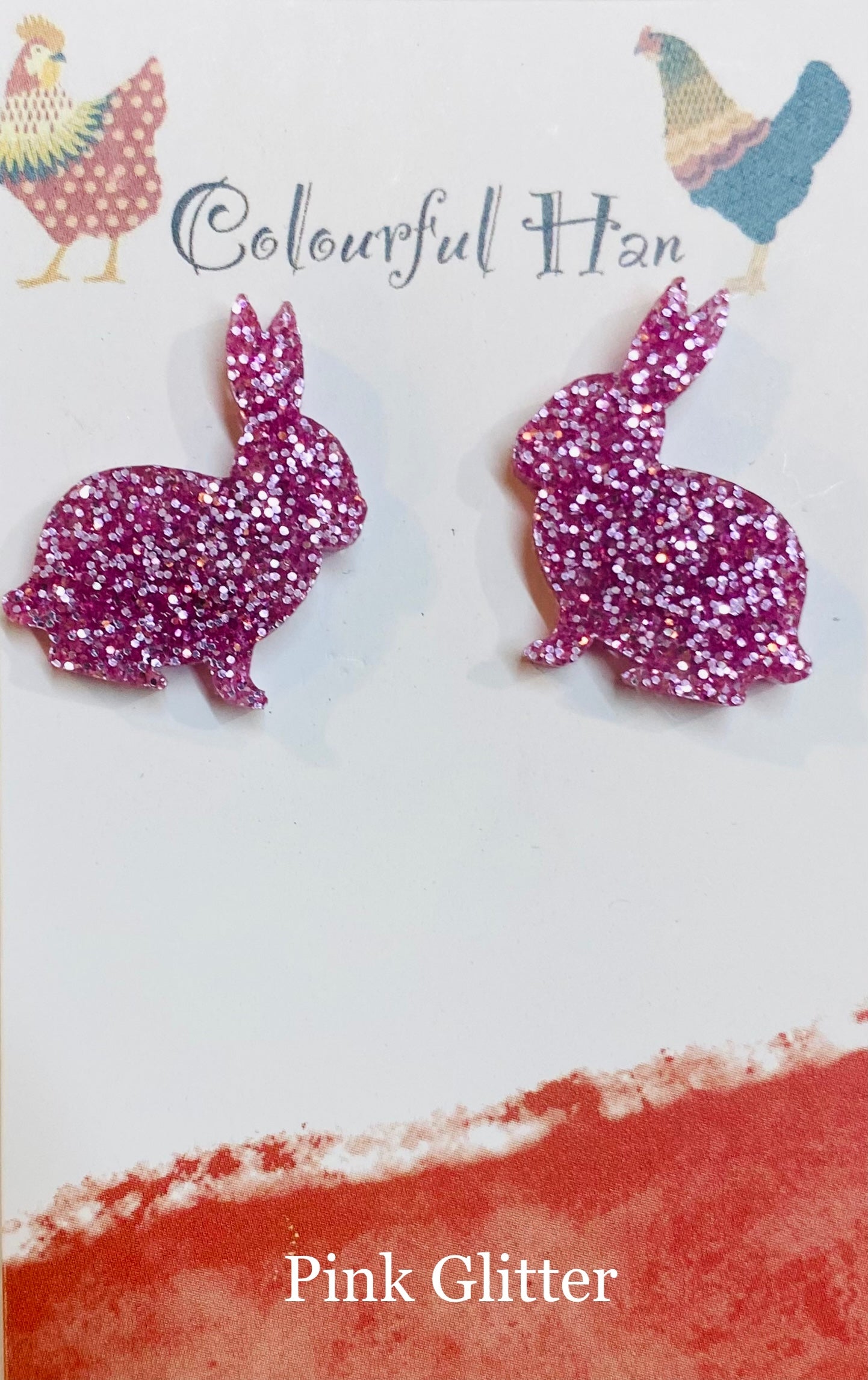 Medium Rabbit Studs