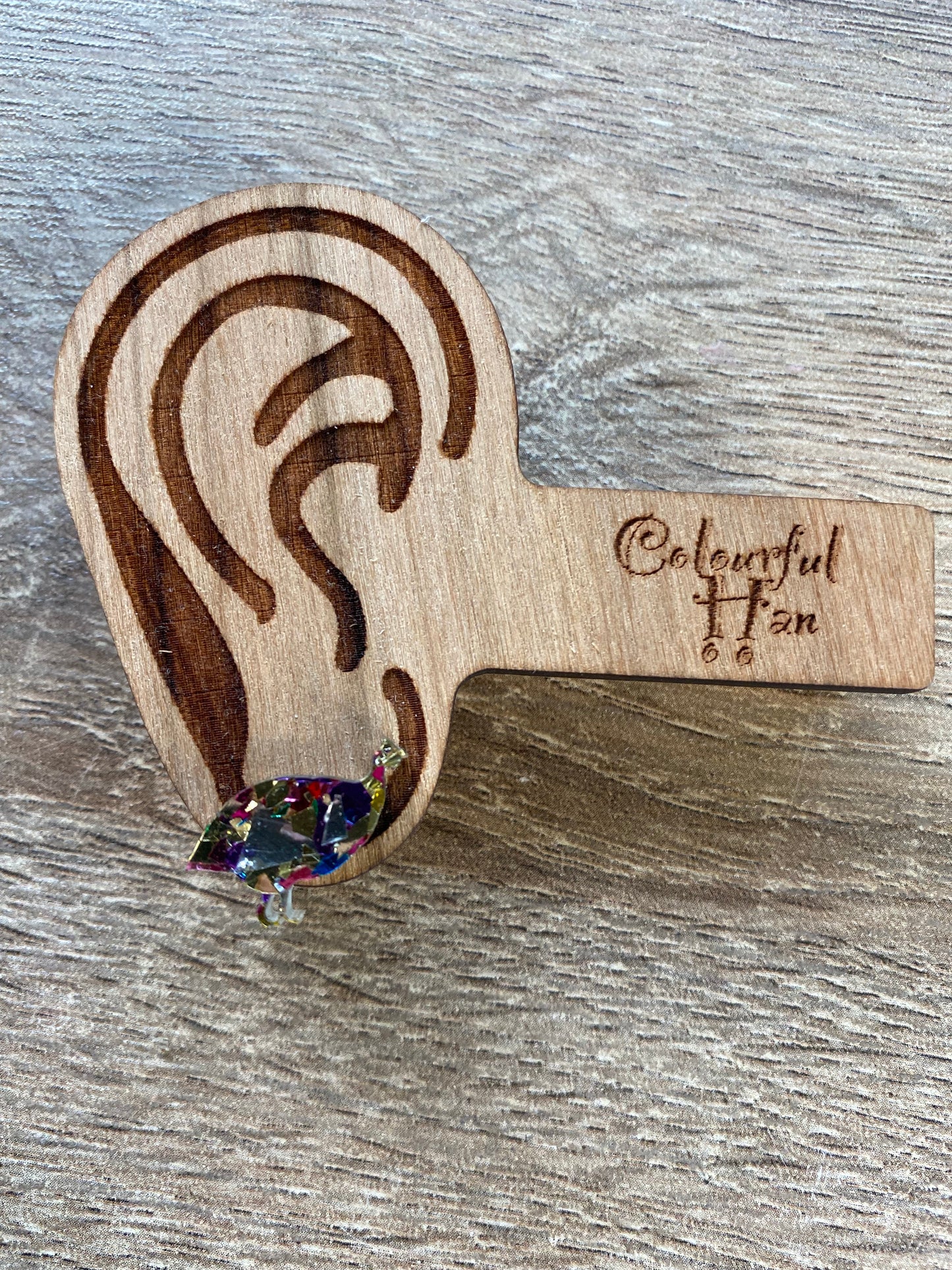 Medium Guinea Fowl Studs