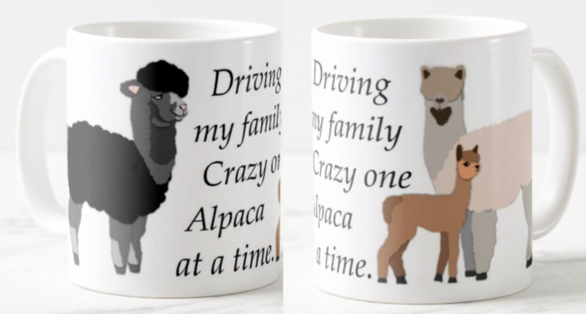 Driving my family crazy one alpaca at a time