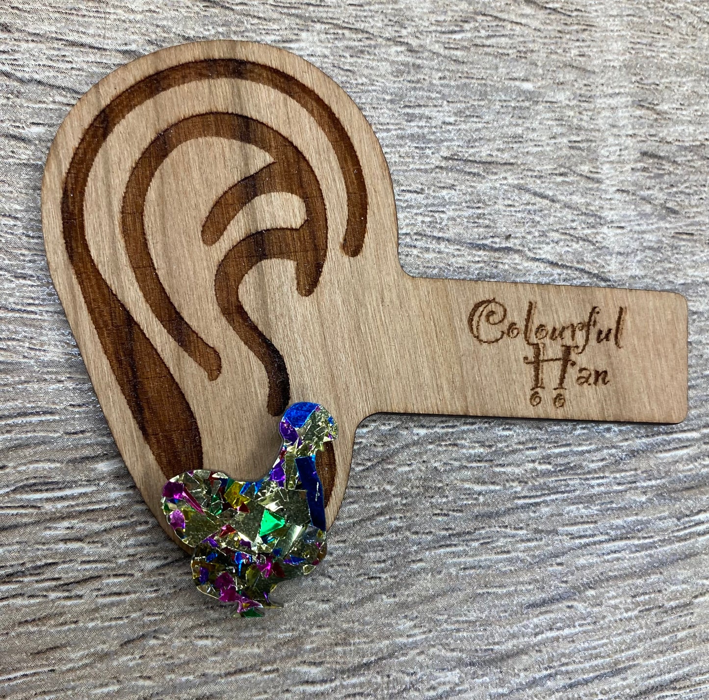Large Silkie Earrings