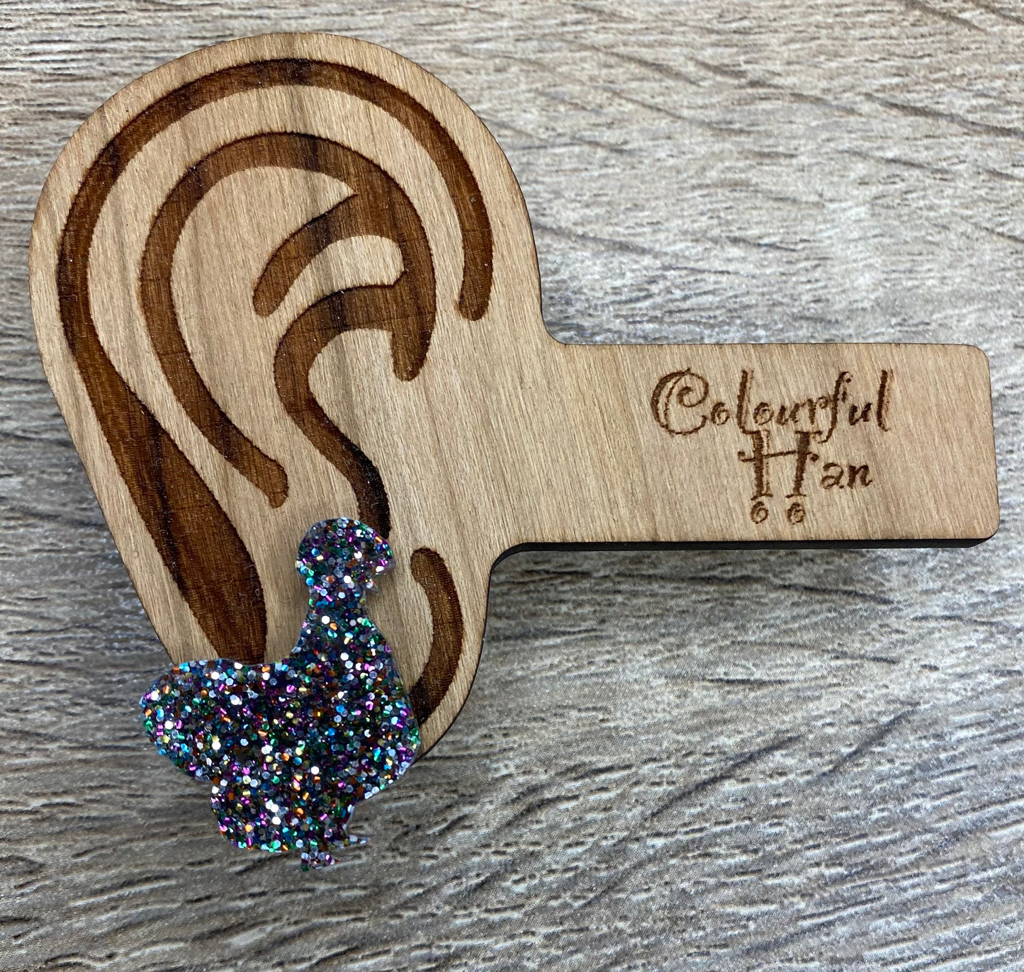 Large Silkie Earrings