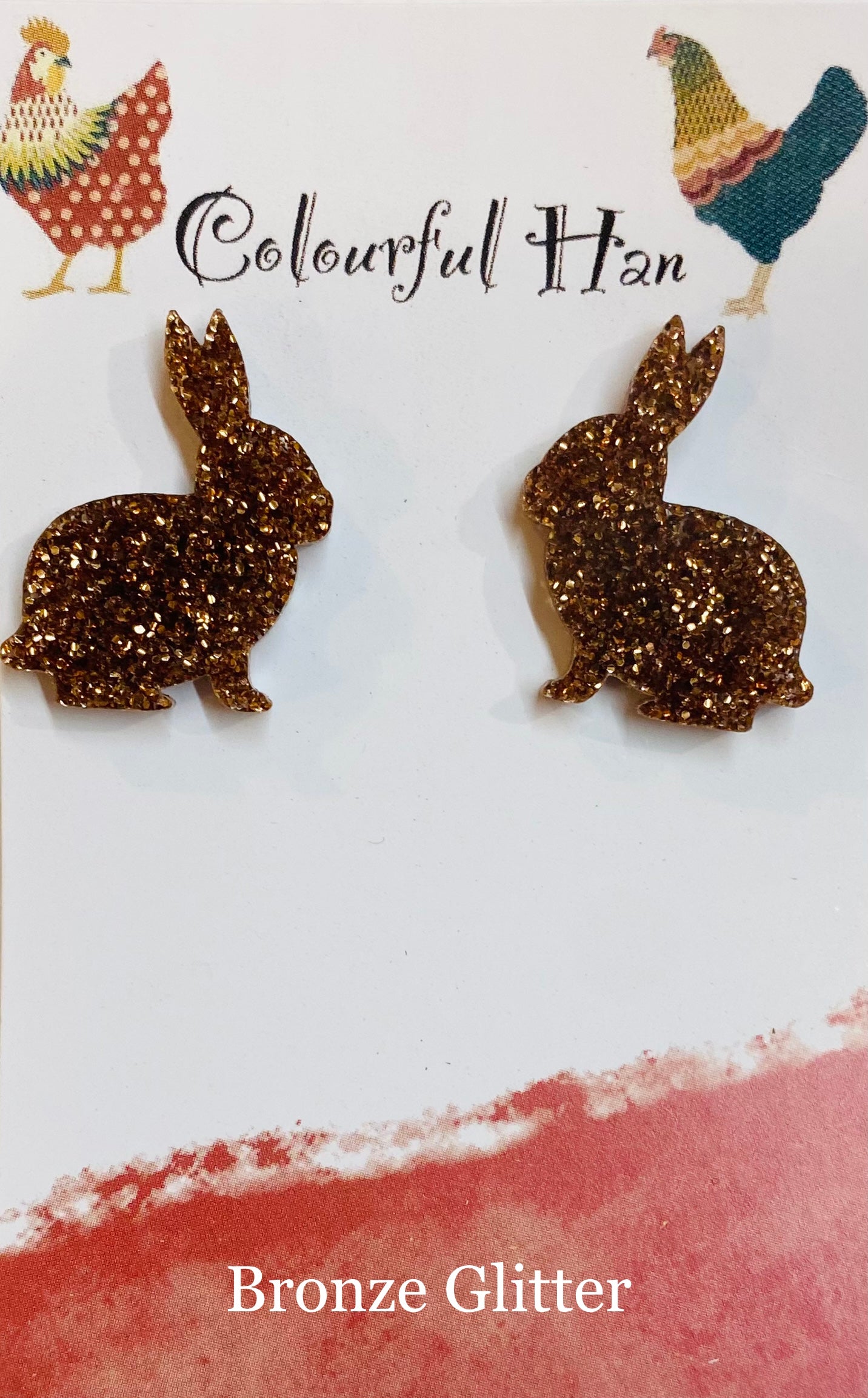 Medium Rabbit Studs