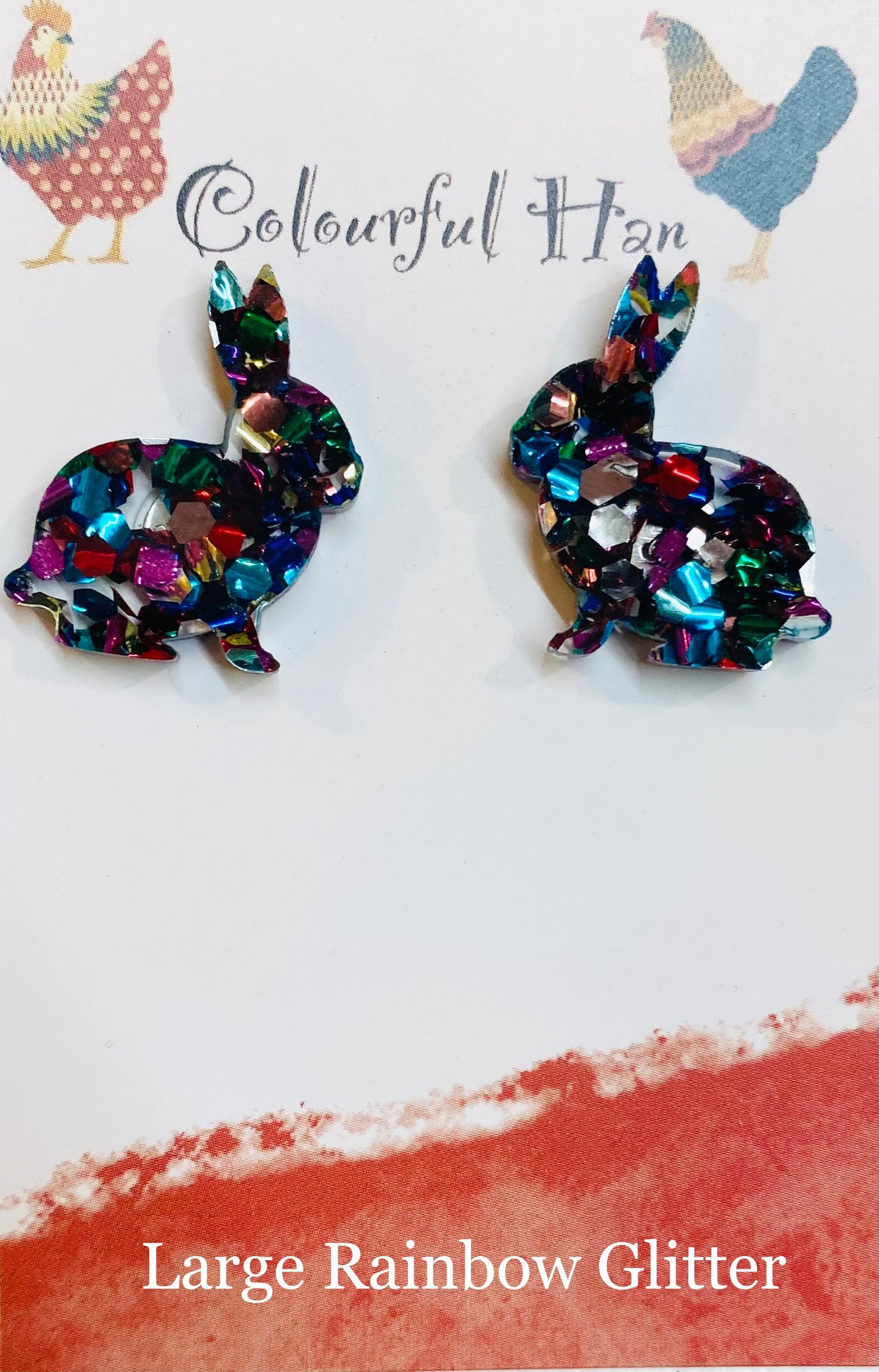 Medium Rabbit Studs