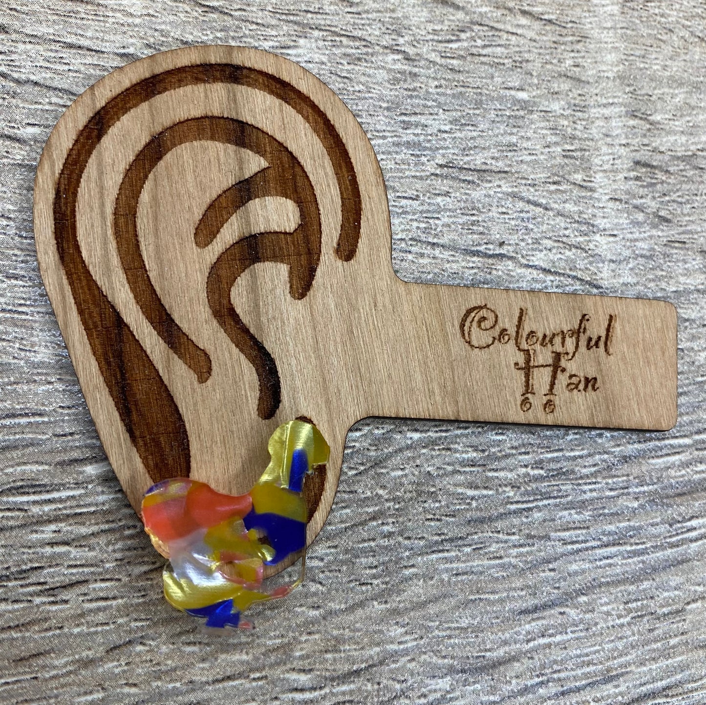 Large Silkie Earrings