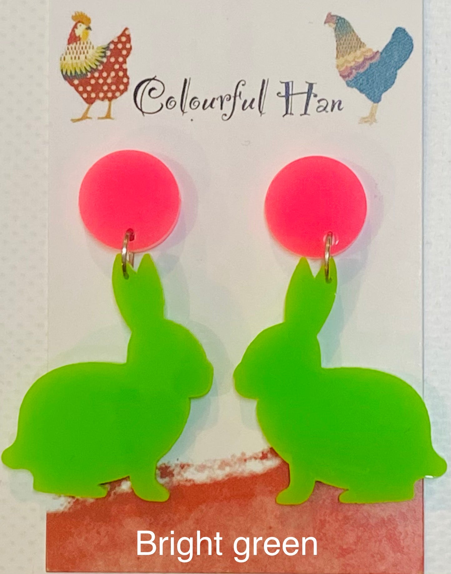 Large Rabbit Earrings