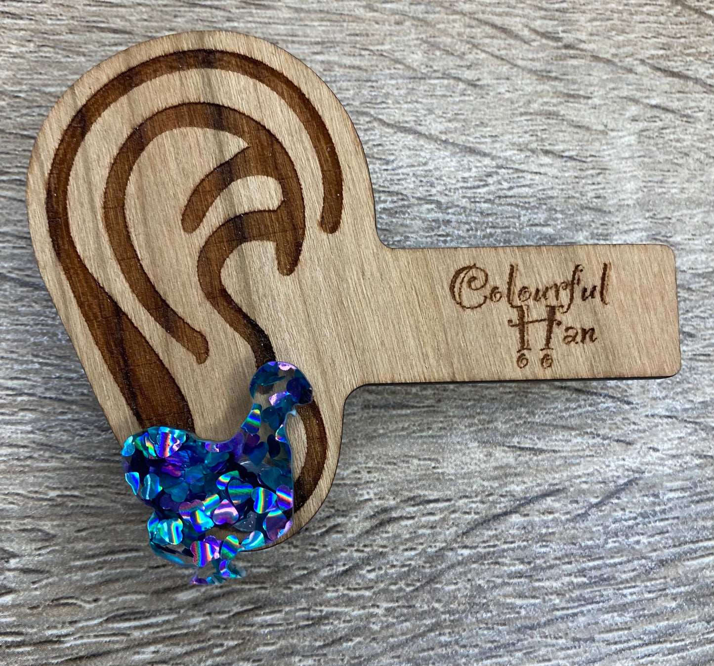 Large Silkie Earrings