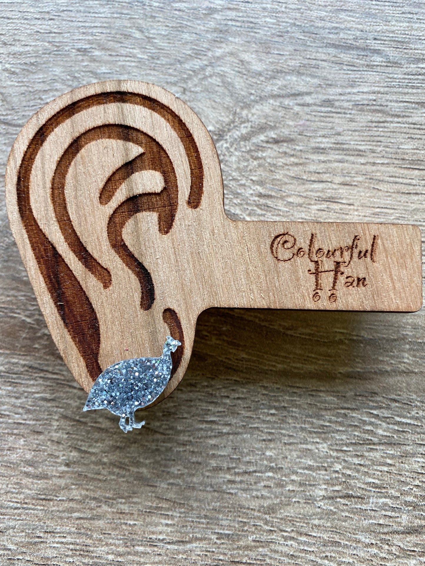 Medium Guinea Fowl Studs