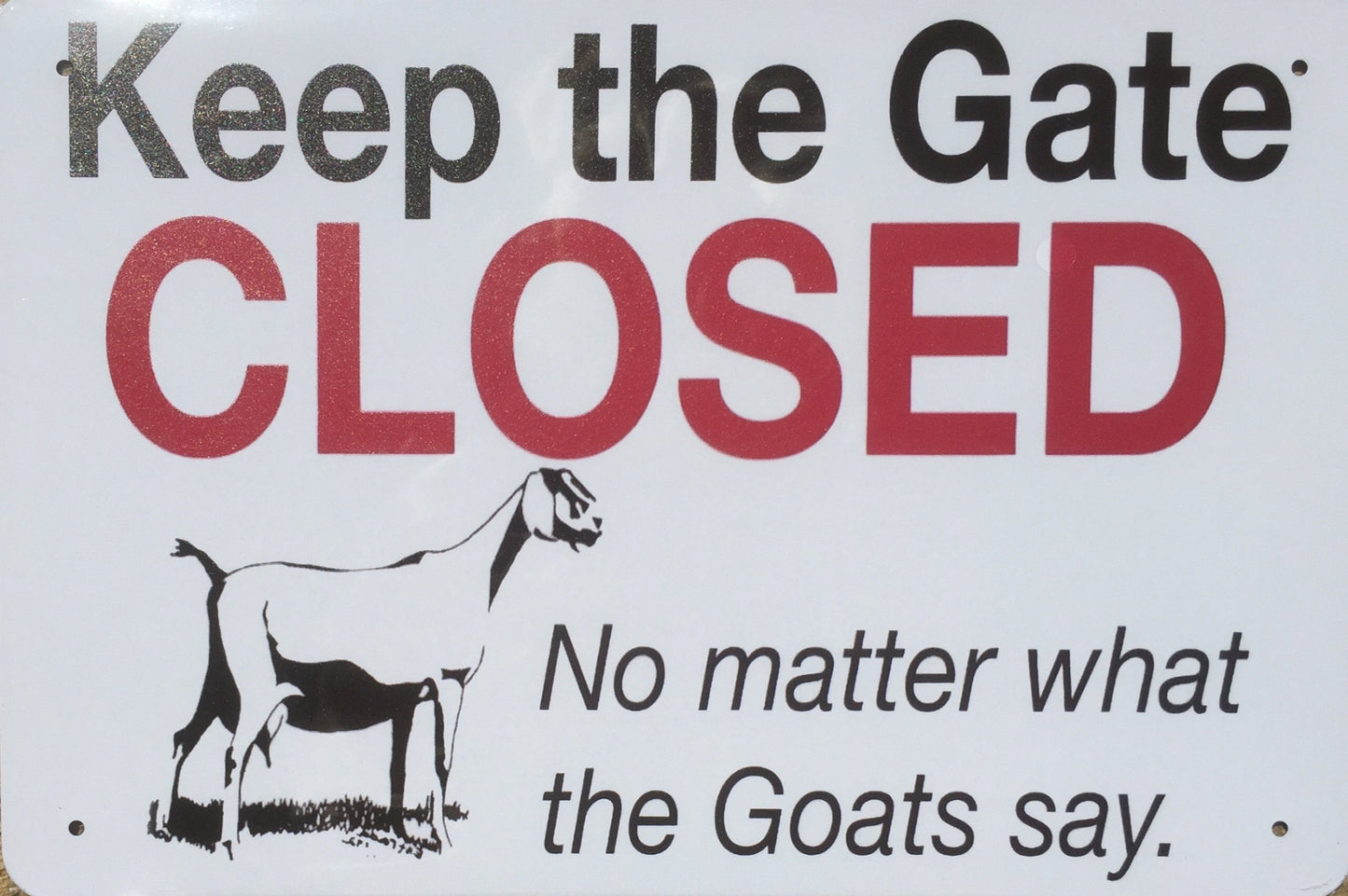 Keep the Gate CLOSED