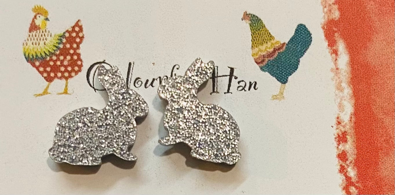 Mini Rabbit Studs