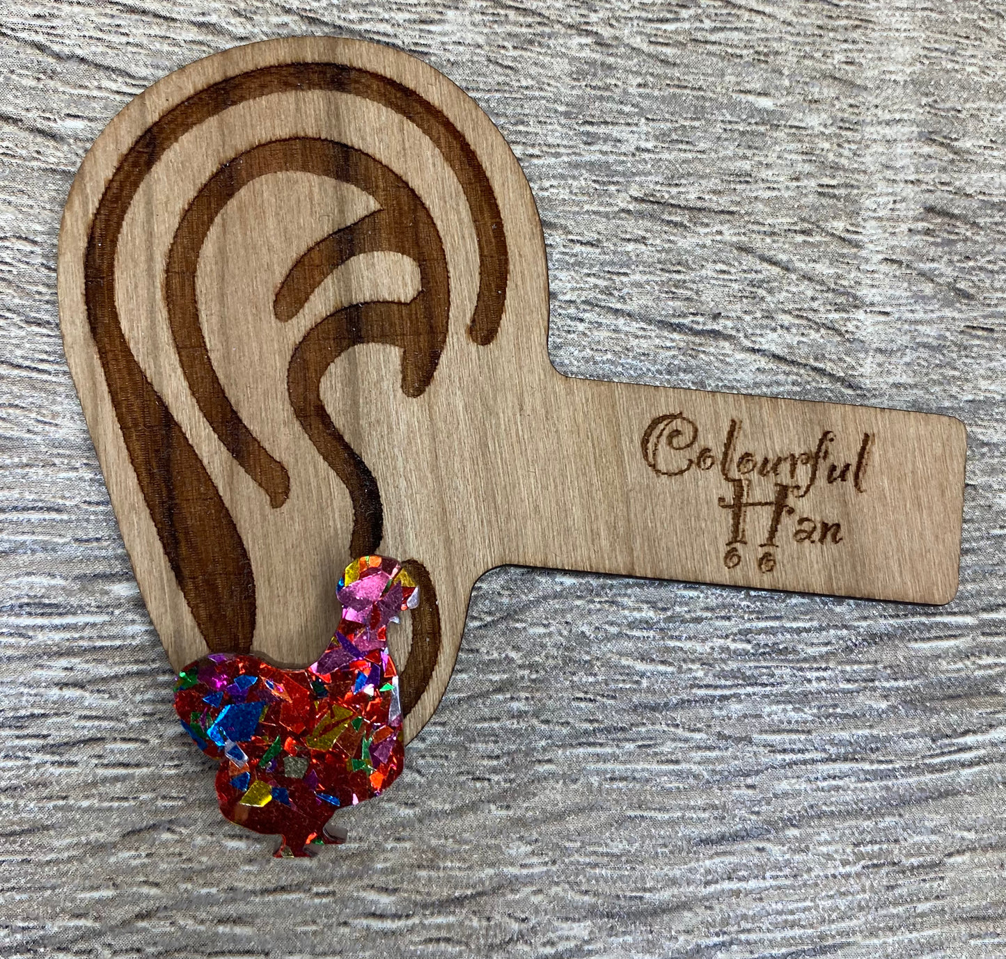 Large Silkie Earrings