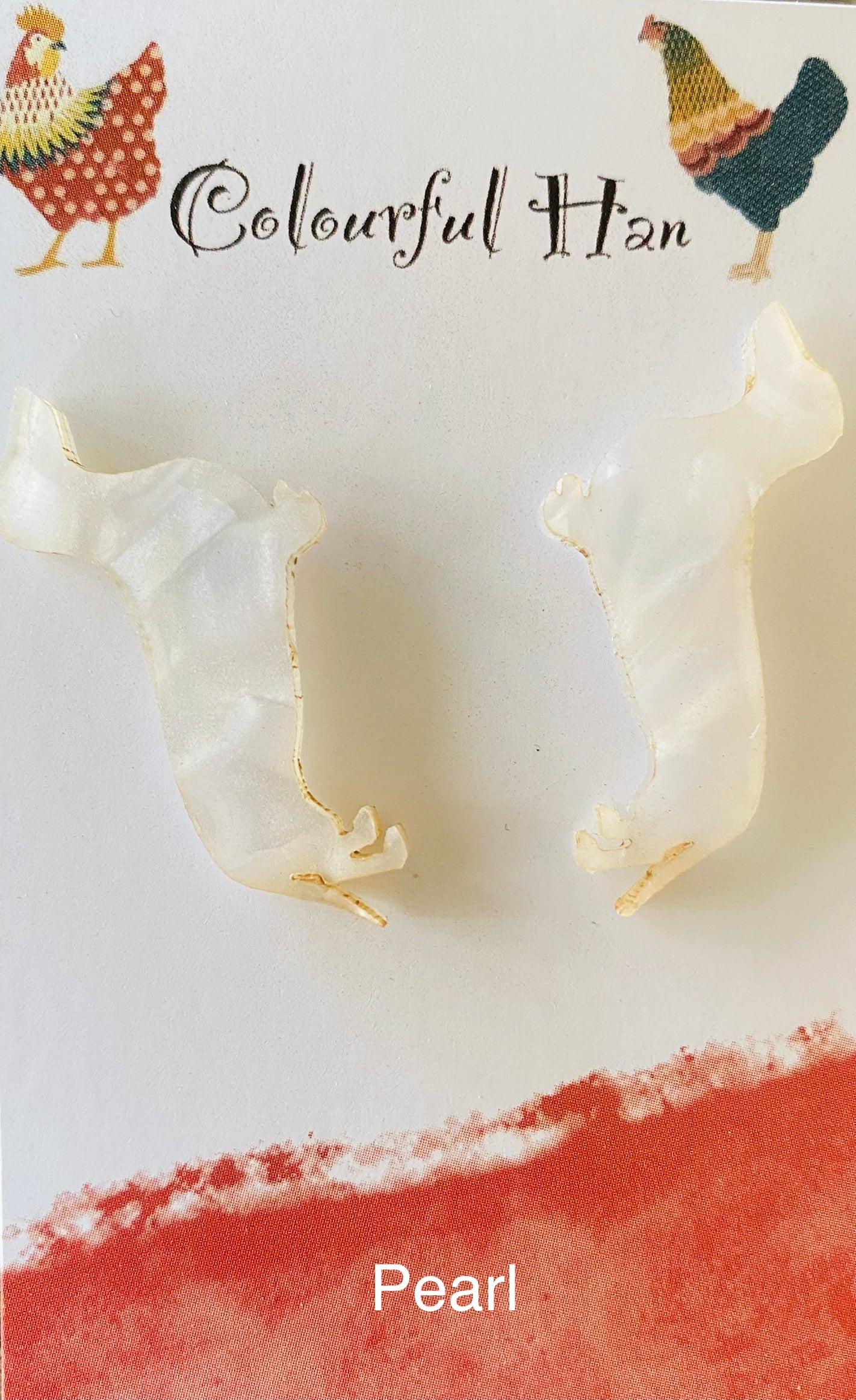 Large Dachshund Earrings