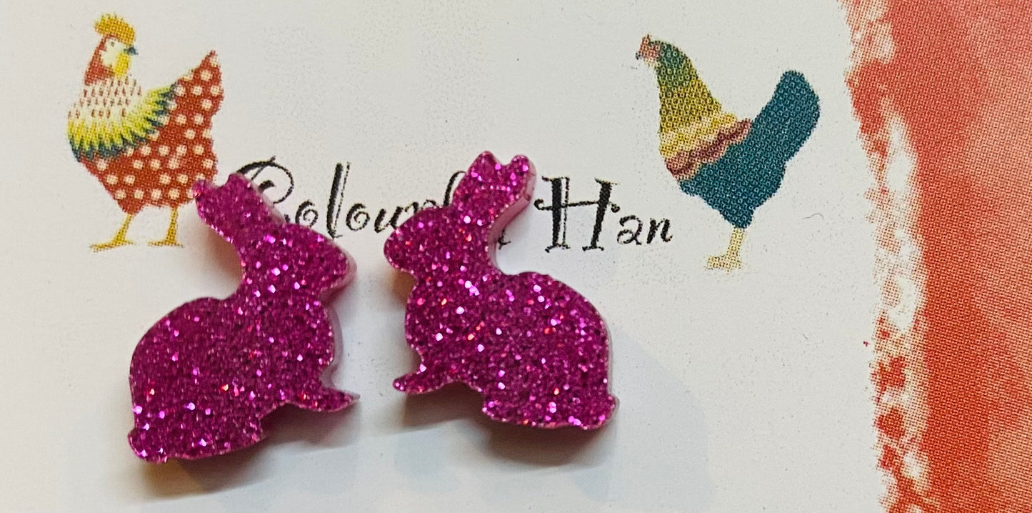 Mini Rabbit Studs