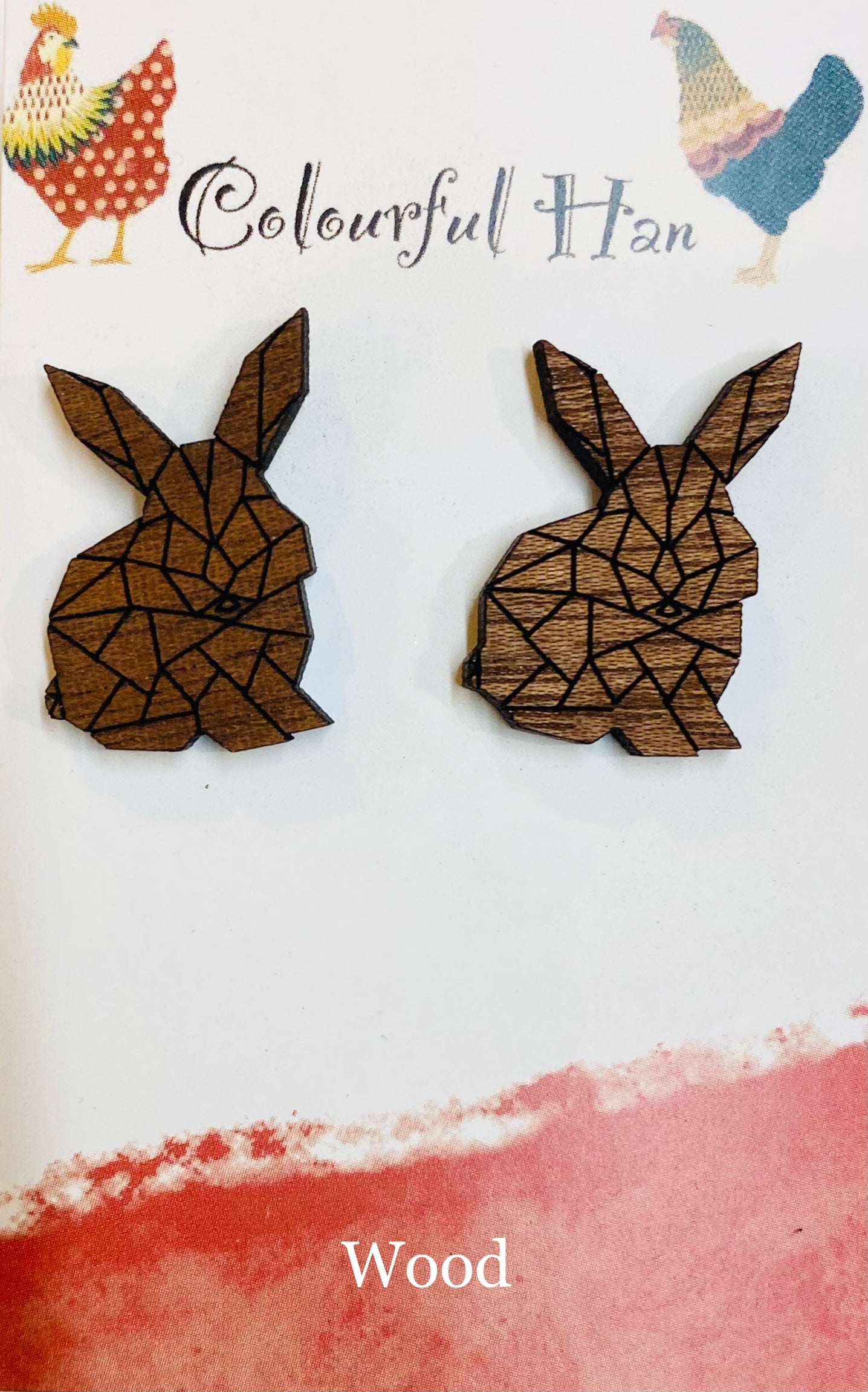 Medium Rabbit Studs