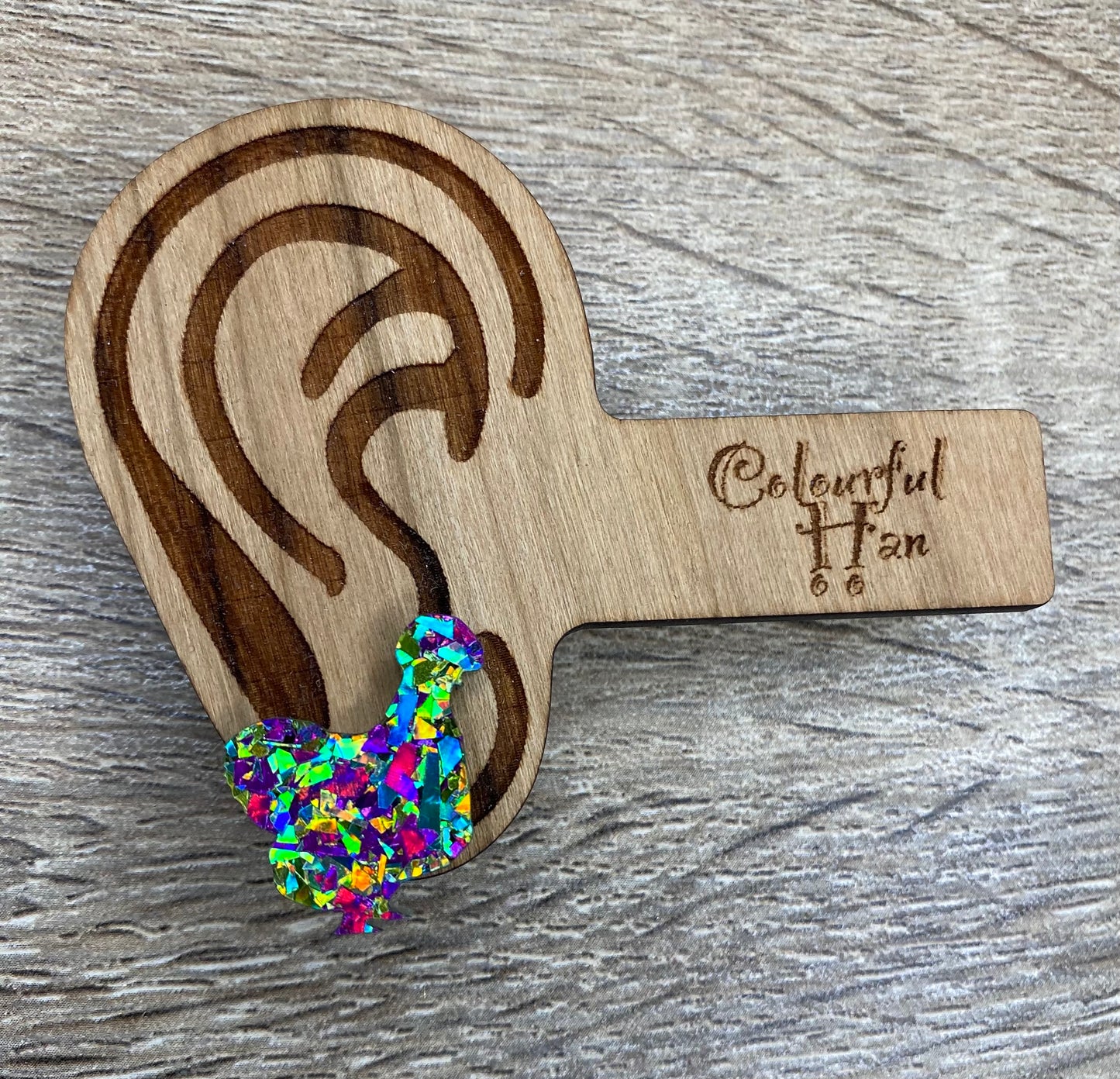 Large Silkie Earrings