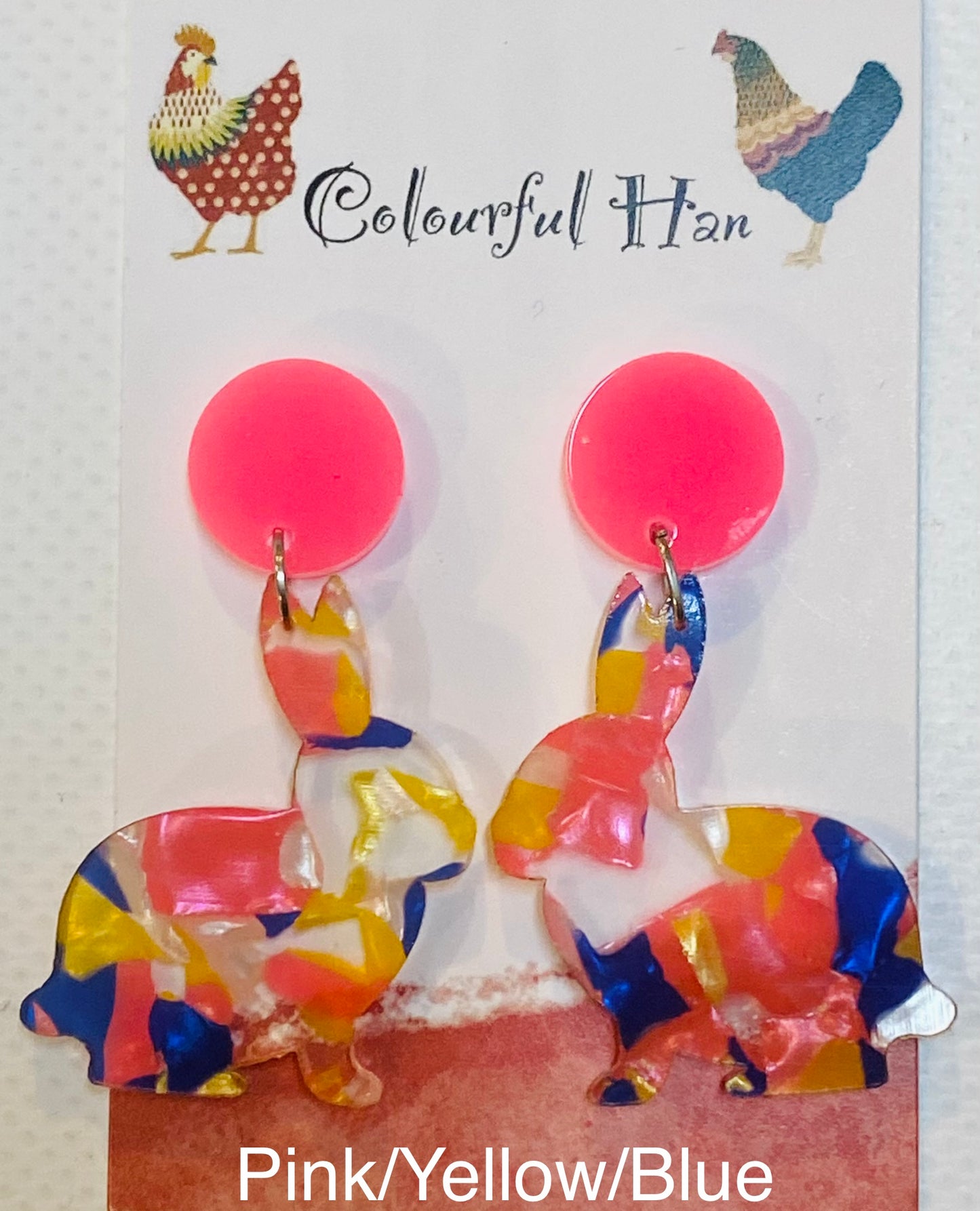 Large Rabbit Earrings