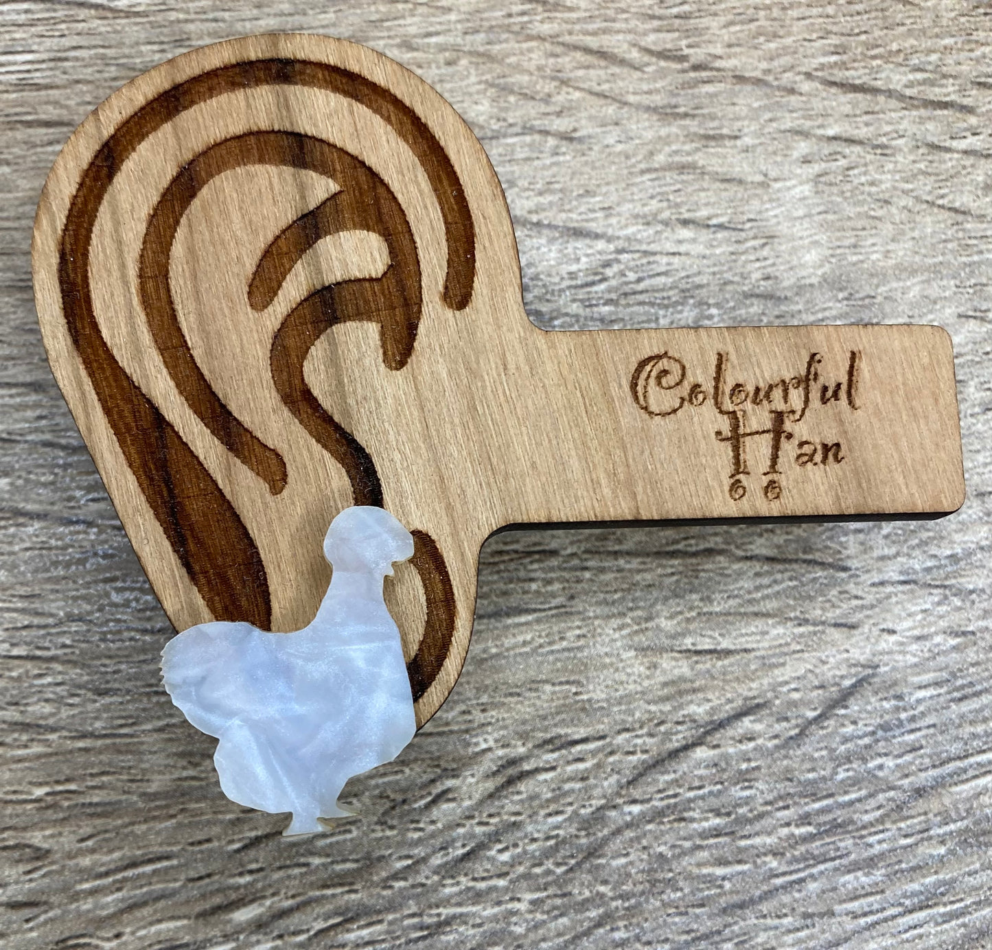Large Silkie Earrings