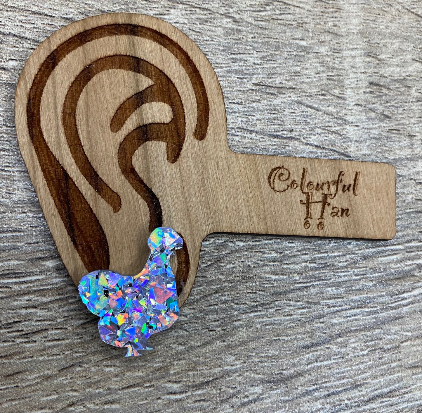 Large Silkie Earrings