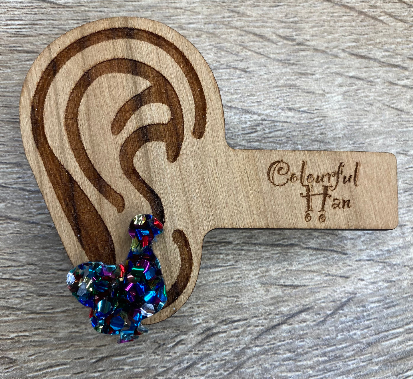 Large Silkie Earrings