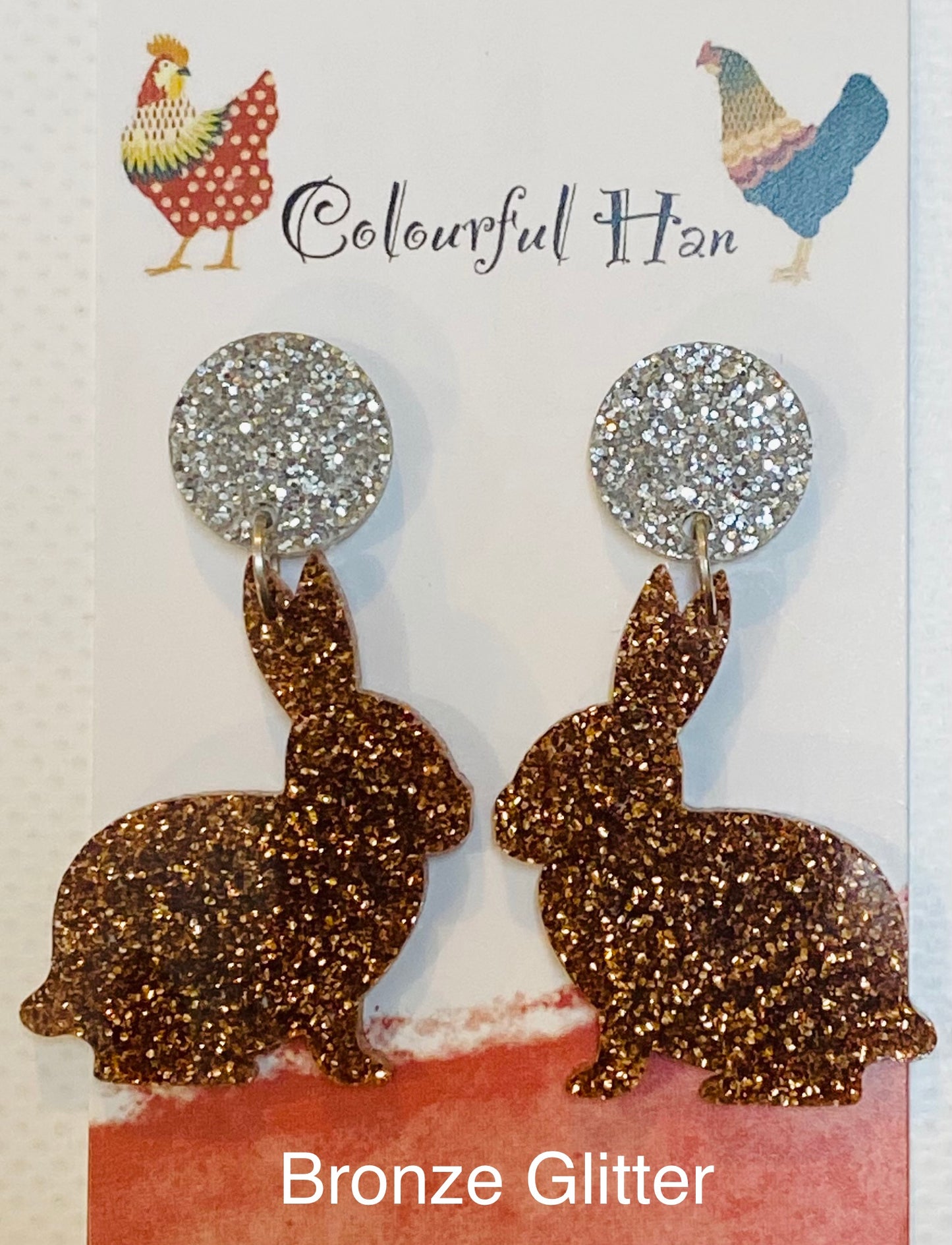 Large Rabbit Earrings