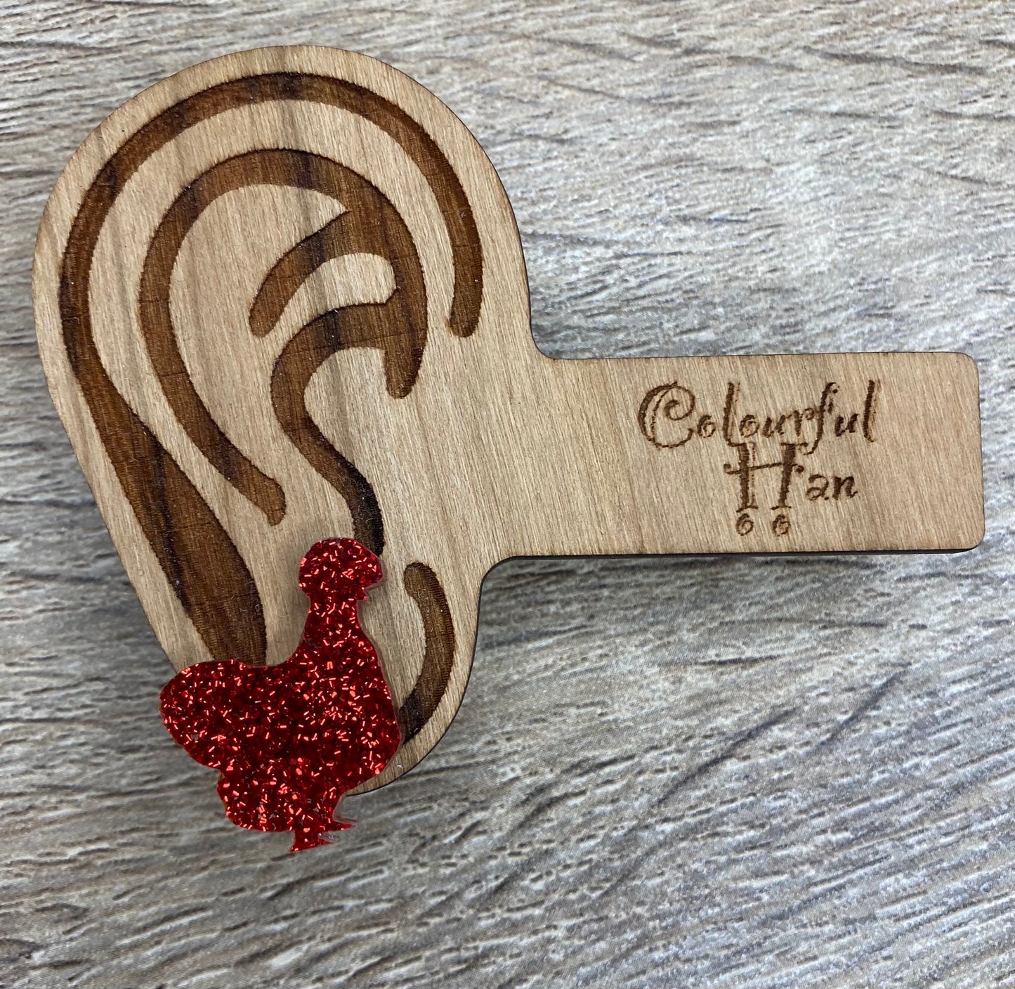 Large Silkie Earrings