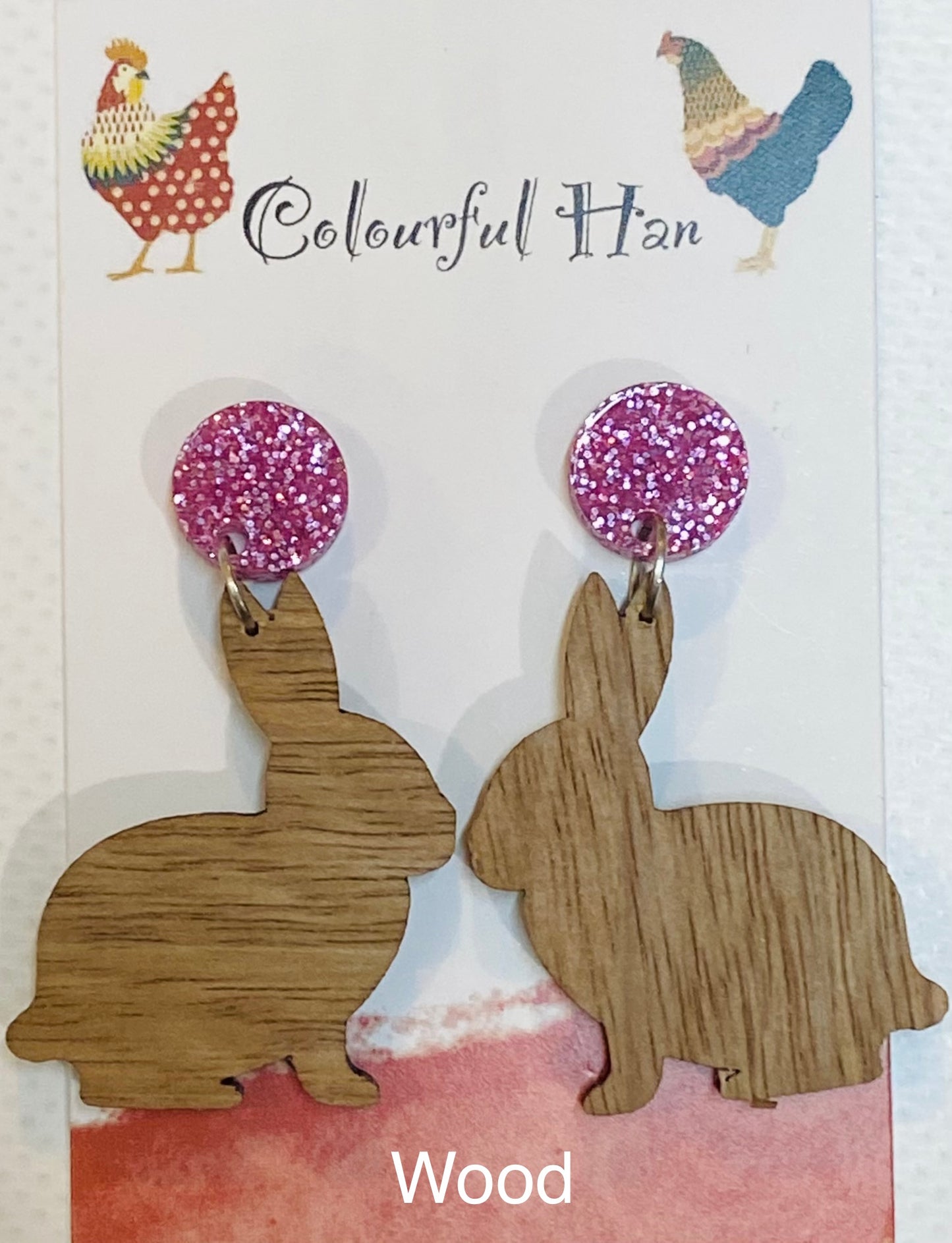 Large Rabbit Earrings