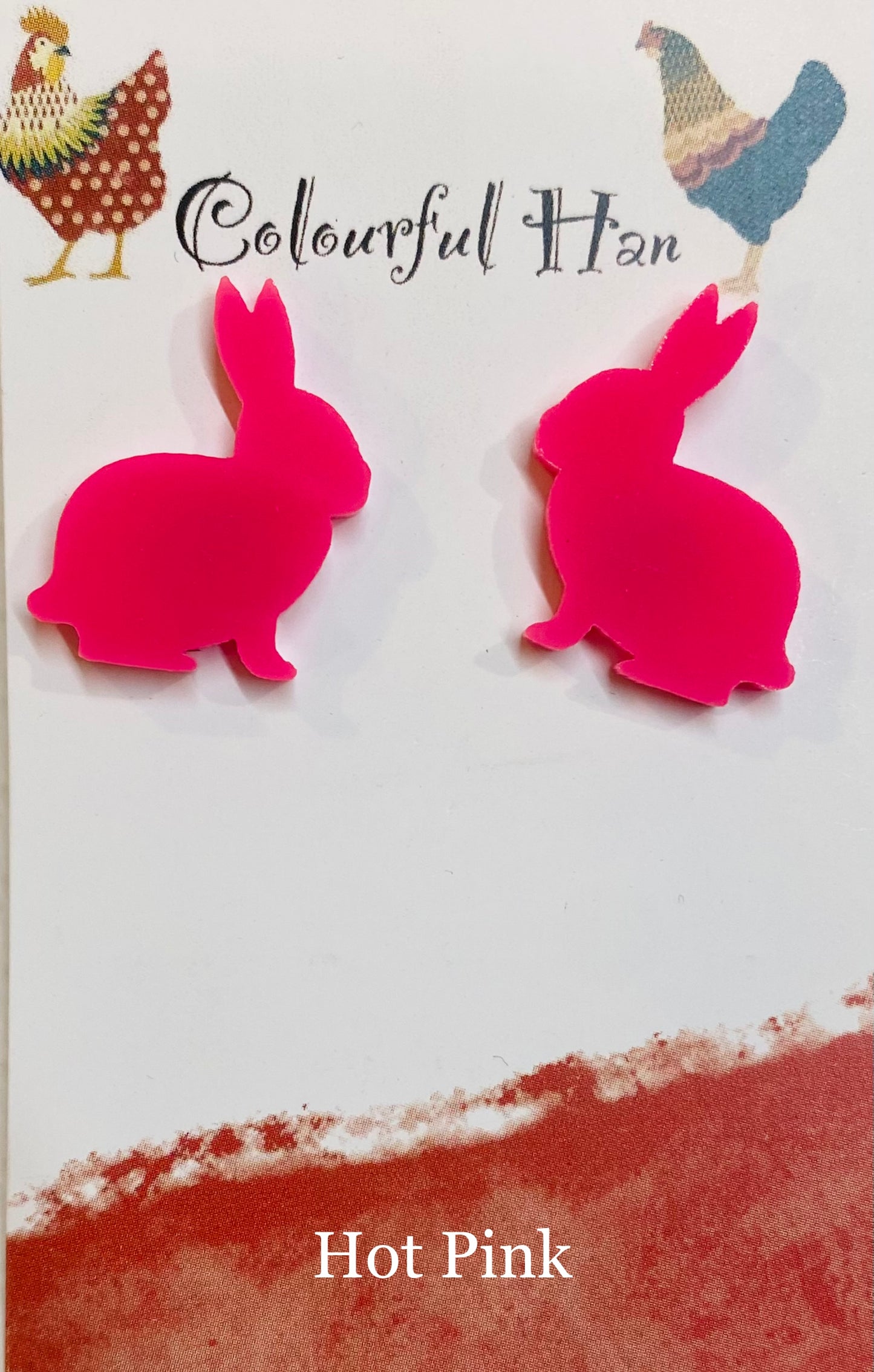 Medium Rabbit Studs